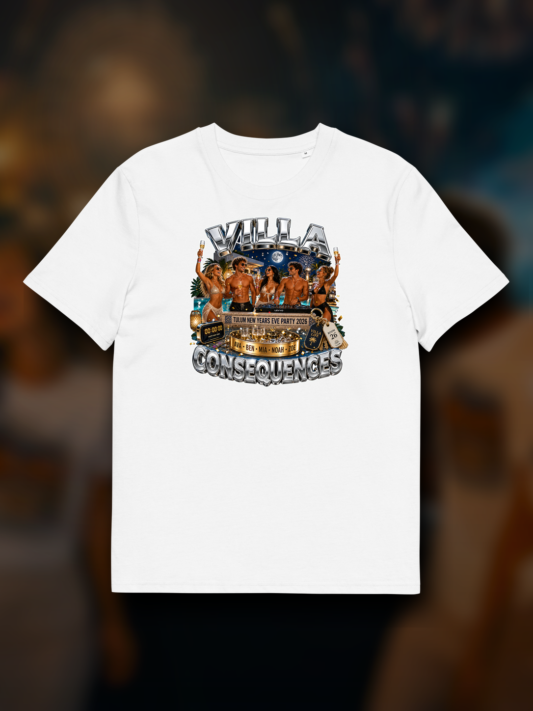 Levyo shirt visual for new years eve party t shirts