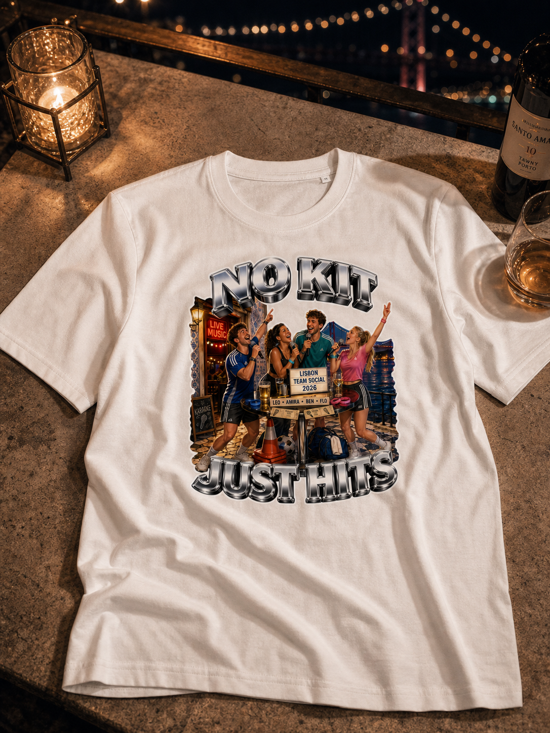 Levyo shirt visual for team social t shirts