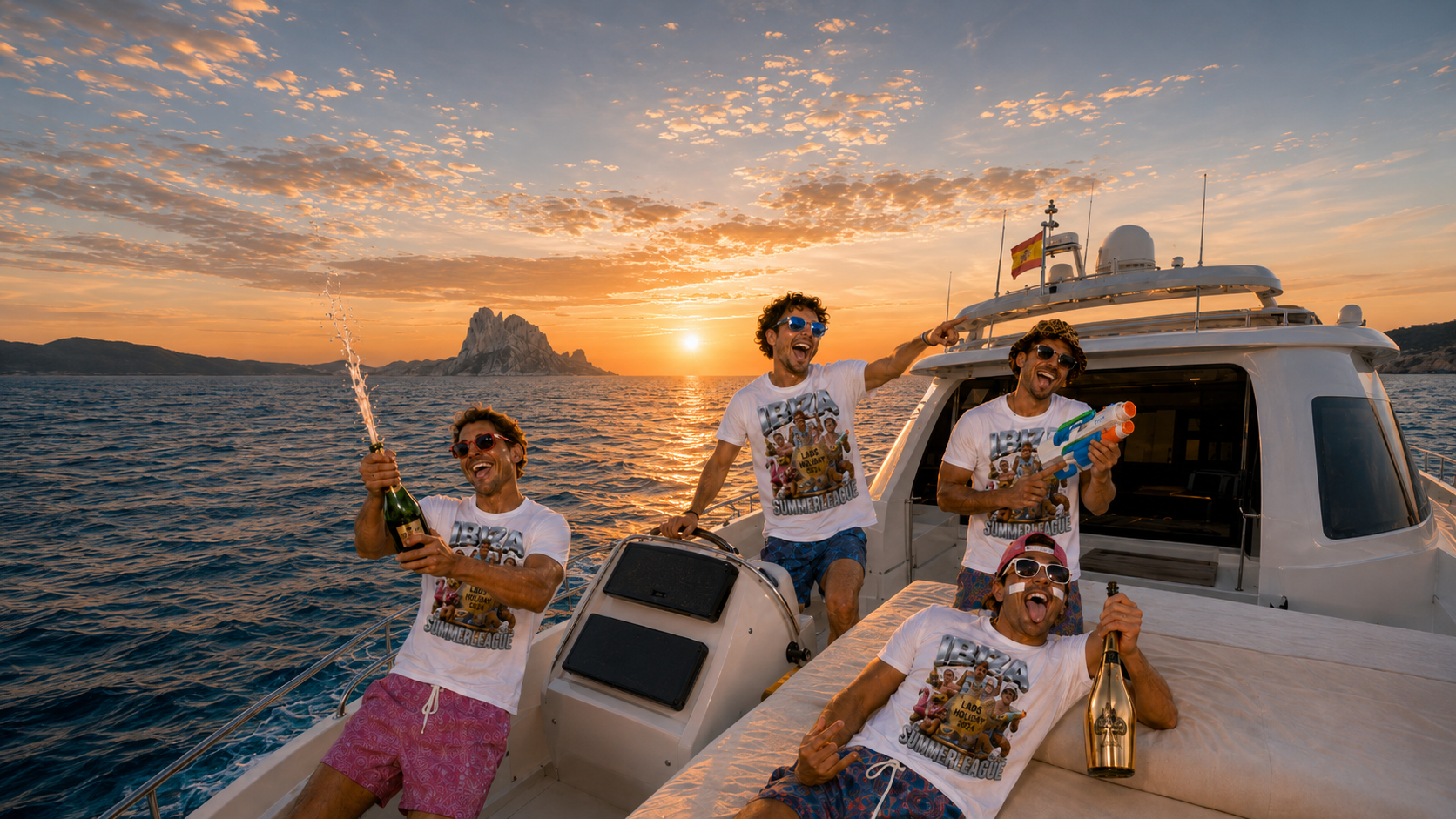 Lads Holiday Shirts Levyo shirt visual