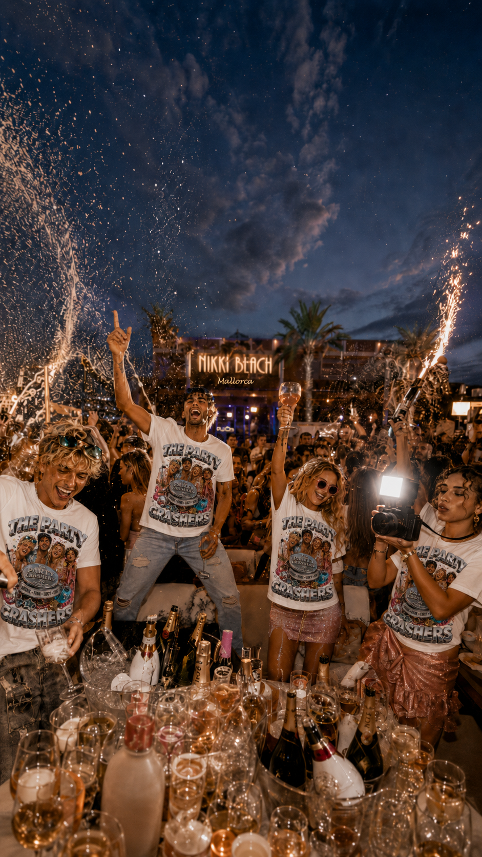 Personalised Party T Shirts Levyo shirt visual
