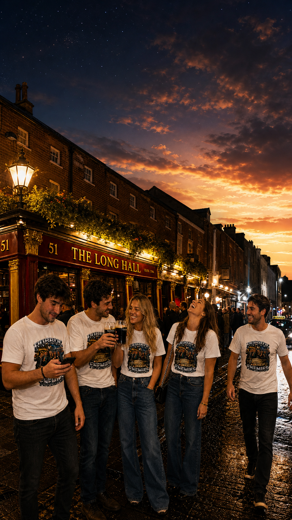 12 Pubs T Shirts Levyo shirt visual