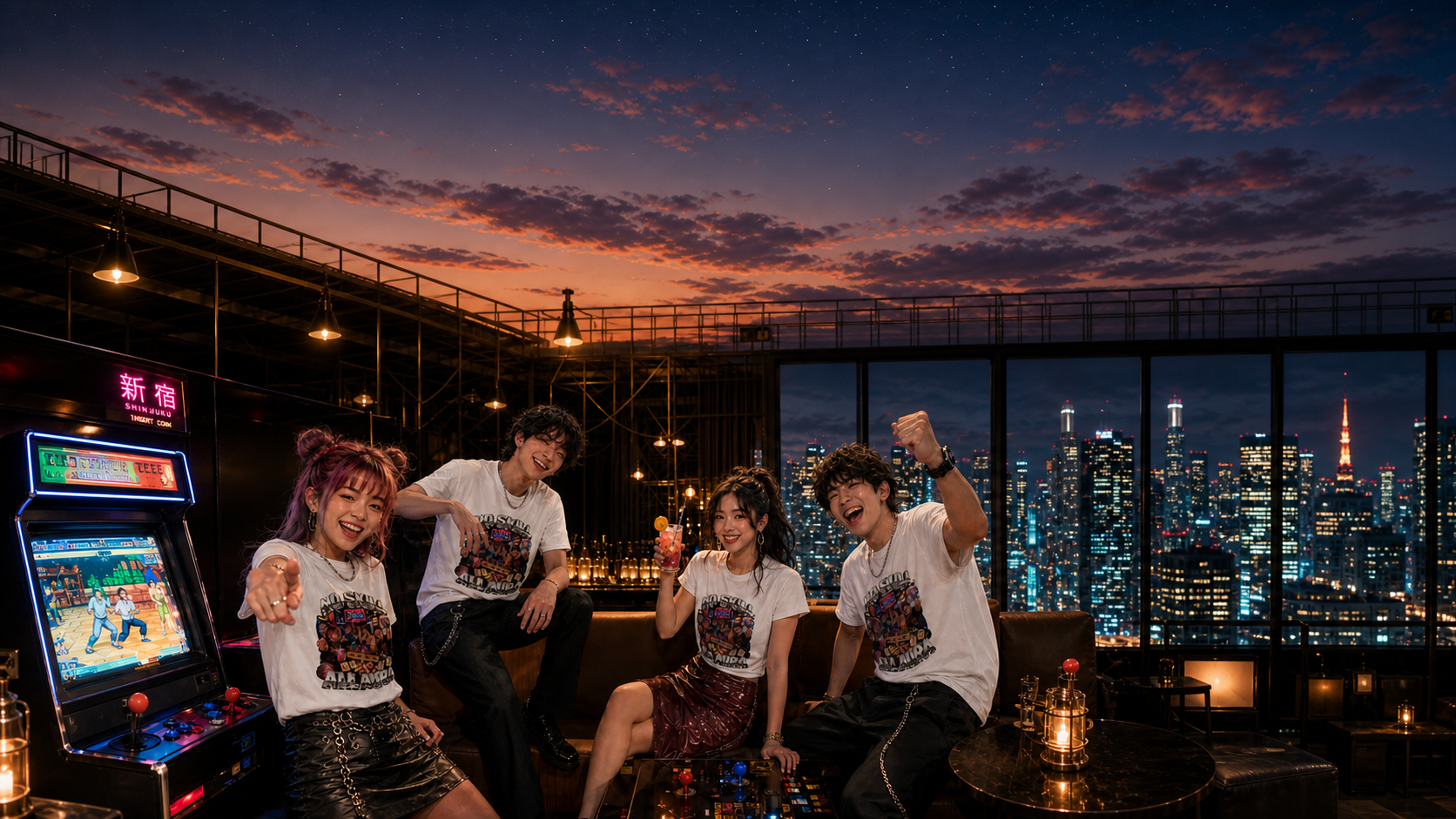 Arcade BAR T Shirts Levyo shirt visual
