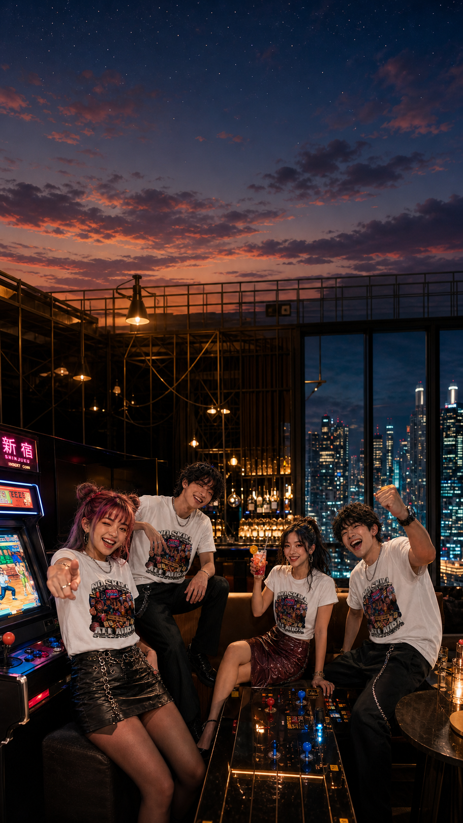 Arcade BAR T Shirts Levyo shirt visual