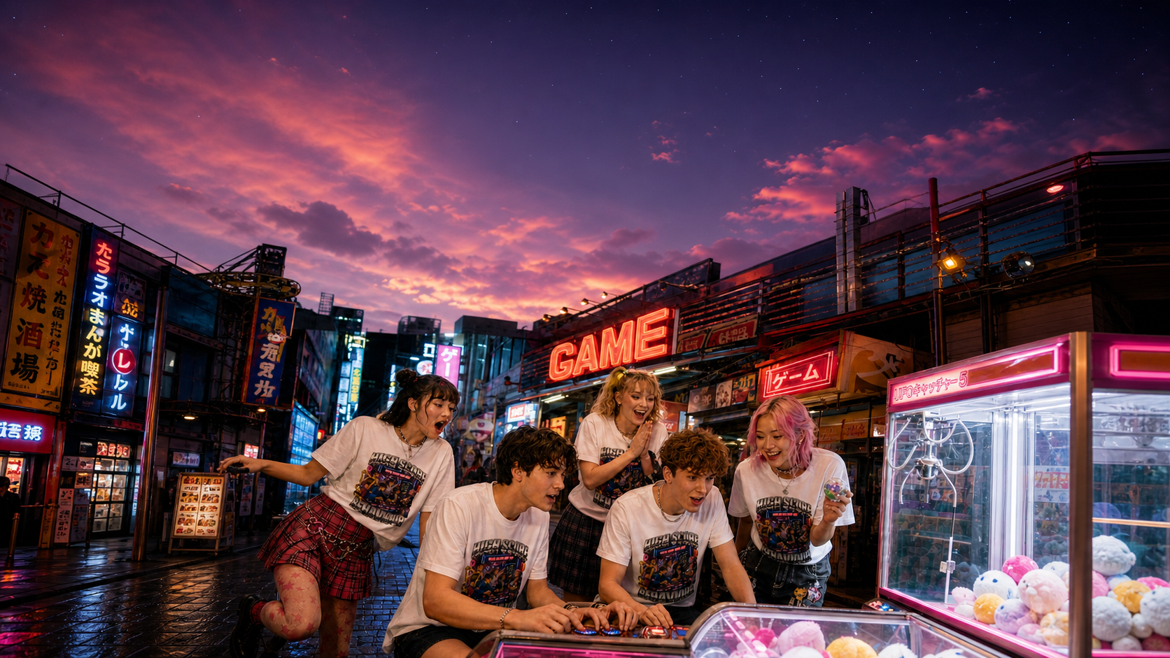 Arcade Night T Shirts Levyo shirt visual