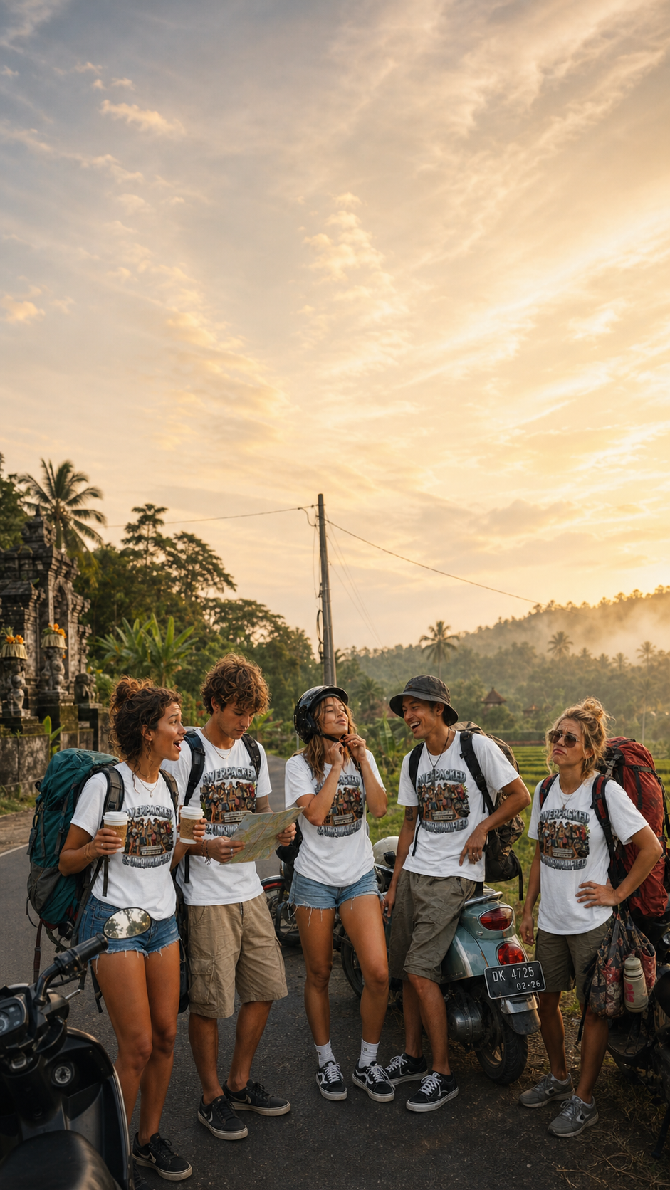 Backpacking Trip T Shirts Levyo shirt visual