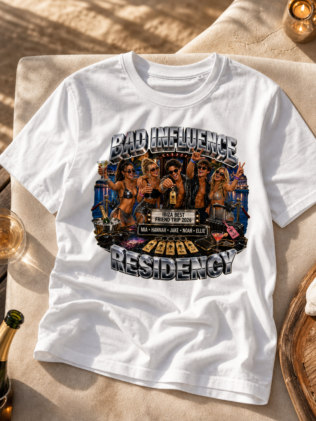 Levyo shirt visual for best friend trip t shirts