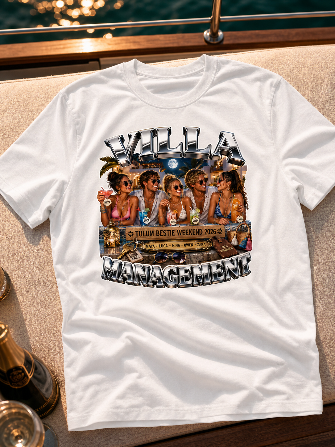 Levyo shirt visual for bestie weekend t shirts