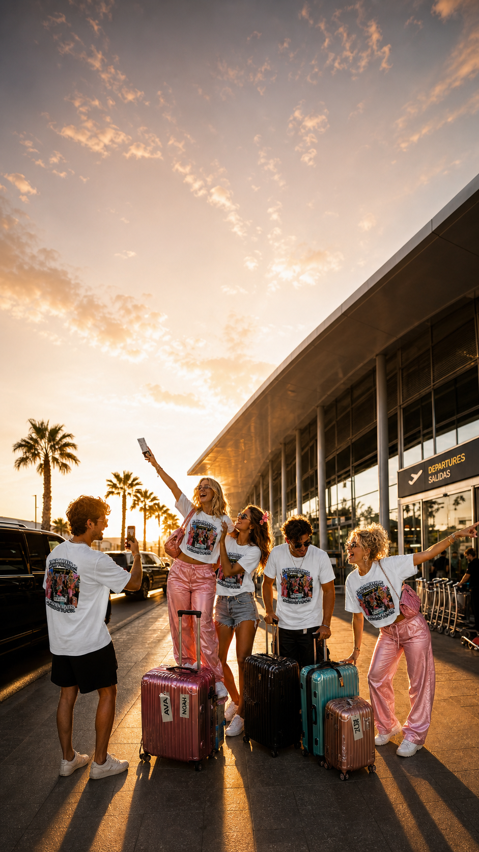 Birthday Airport T Shirts Levyo shirt visual