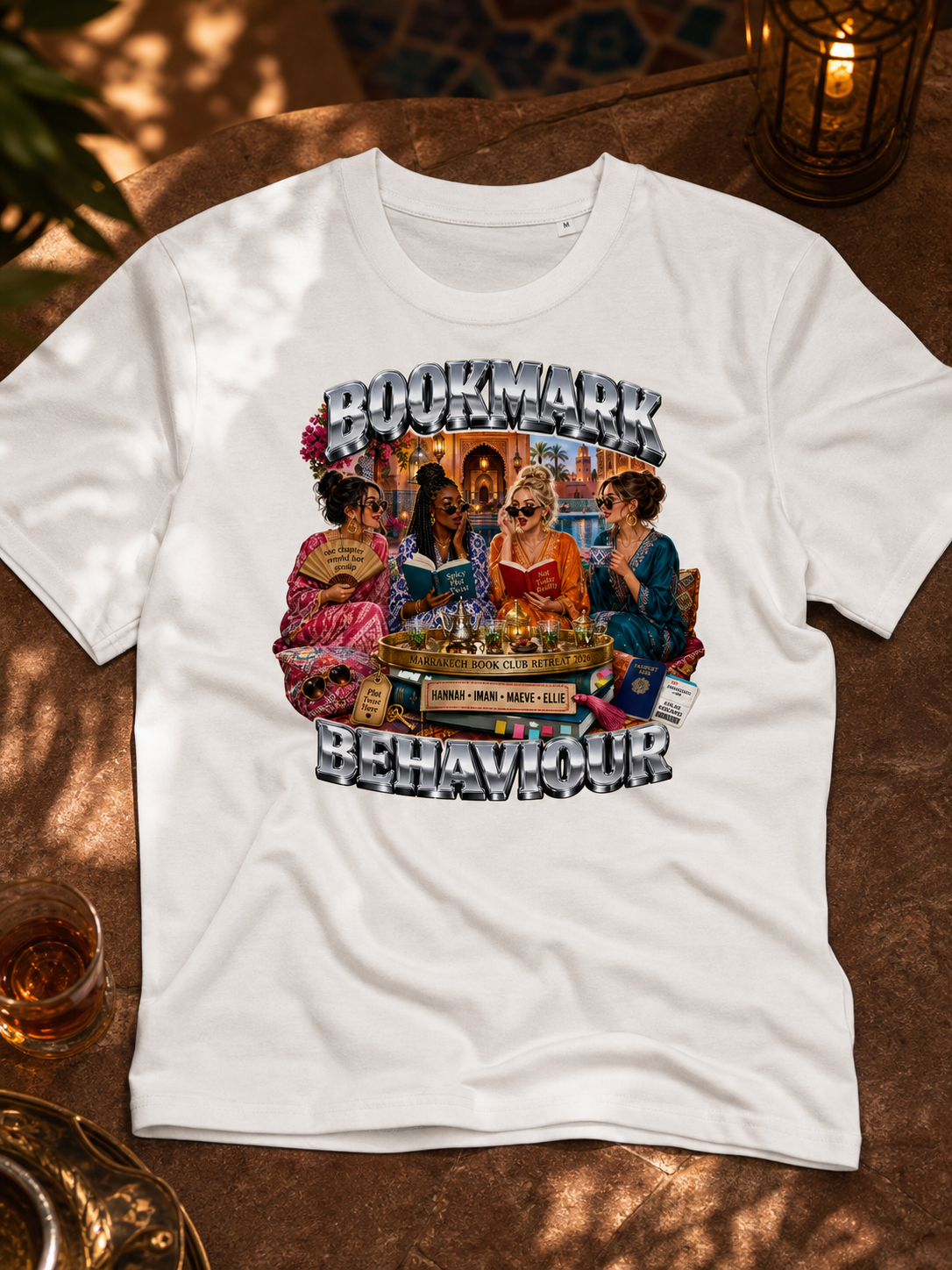 Levyo shirt visual for book club retreat t shirts