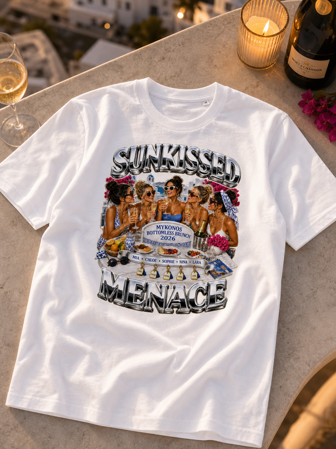 Levyo shirt visual for bottomless brunch t shirts