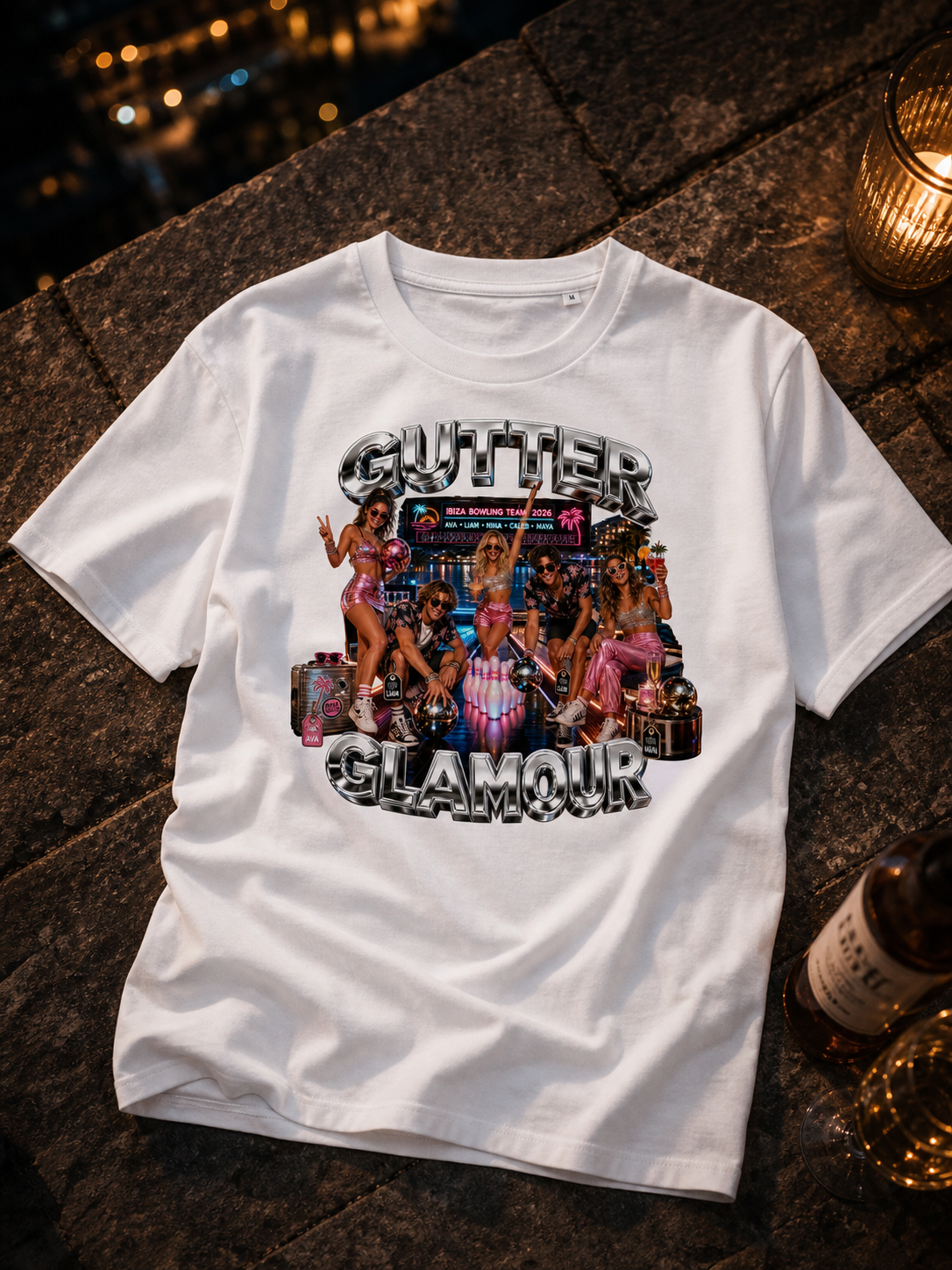 Levyo shirt visual for bowling team t shirts