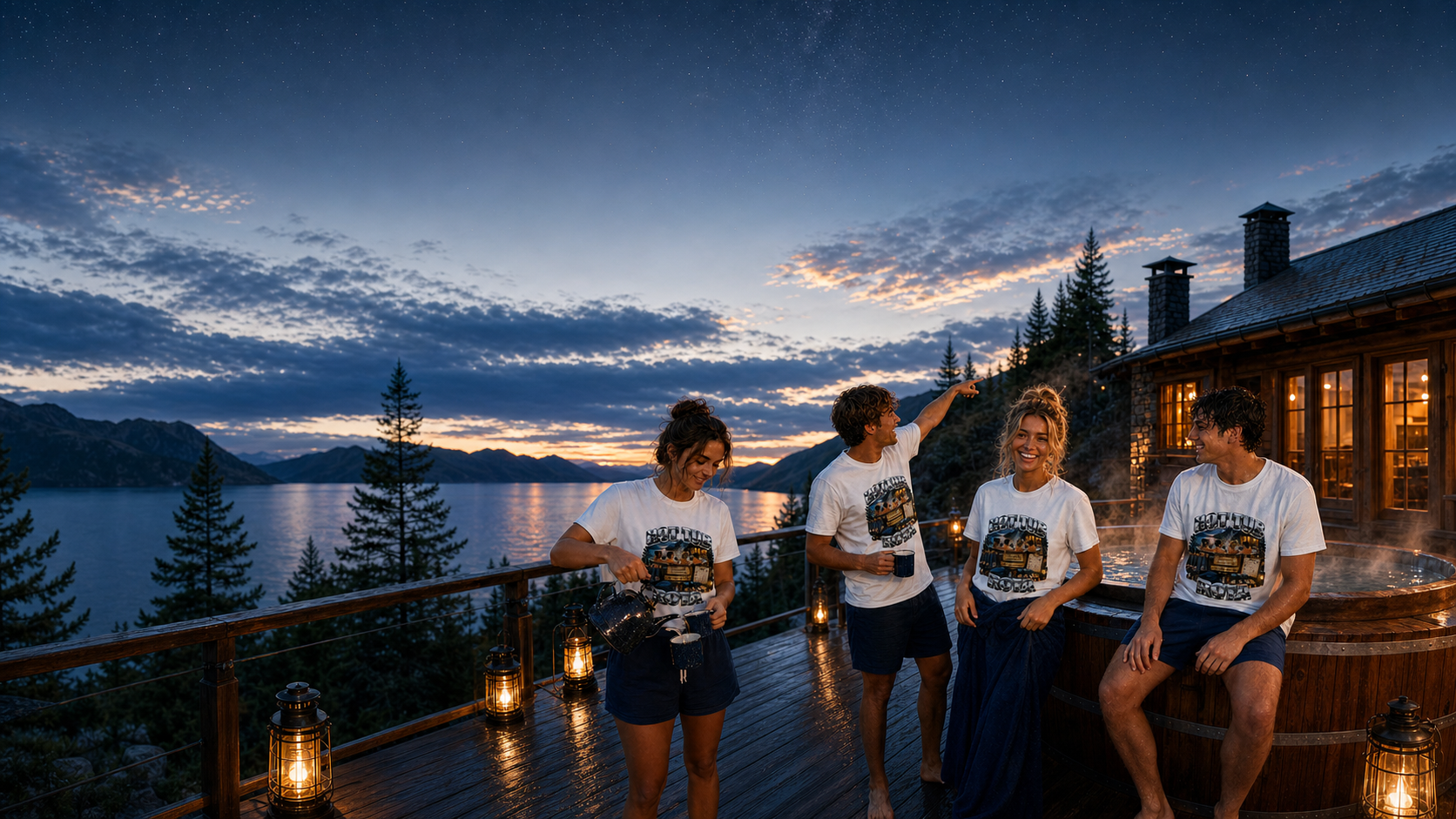 Cabin Weekend T Shirts Levyo shirt visual