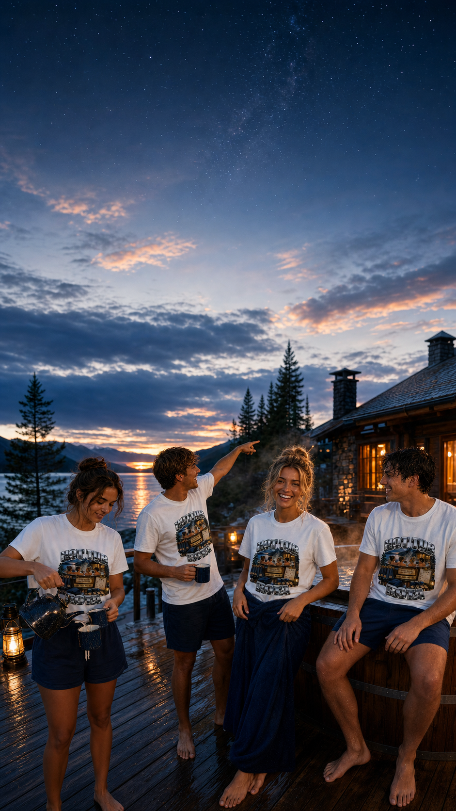 Cabin Weekend T Shirts Levyo shirt visual