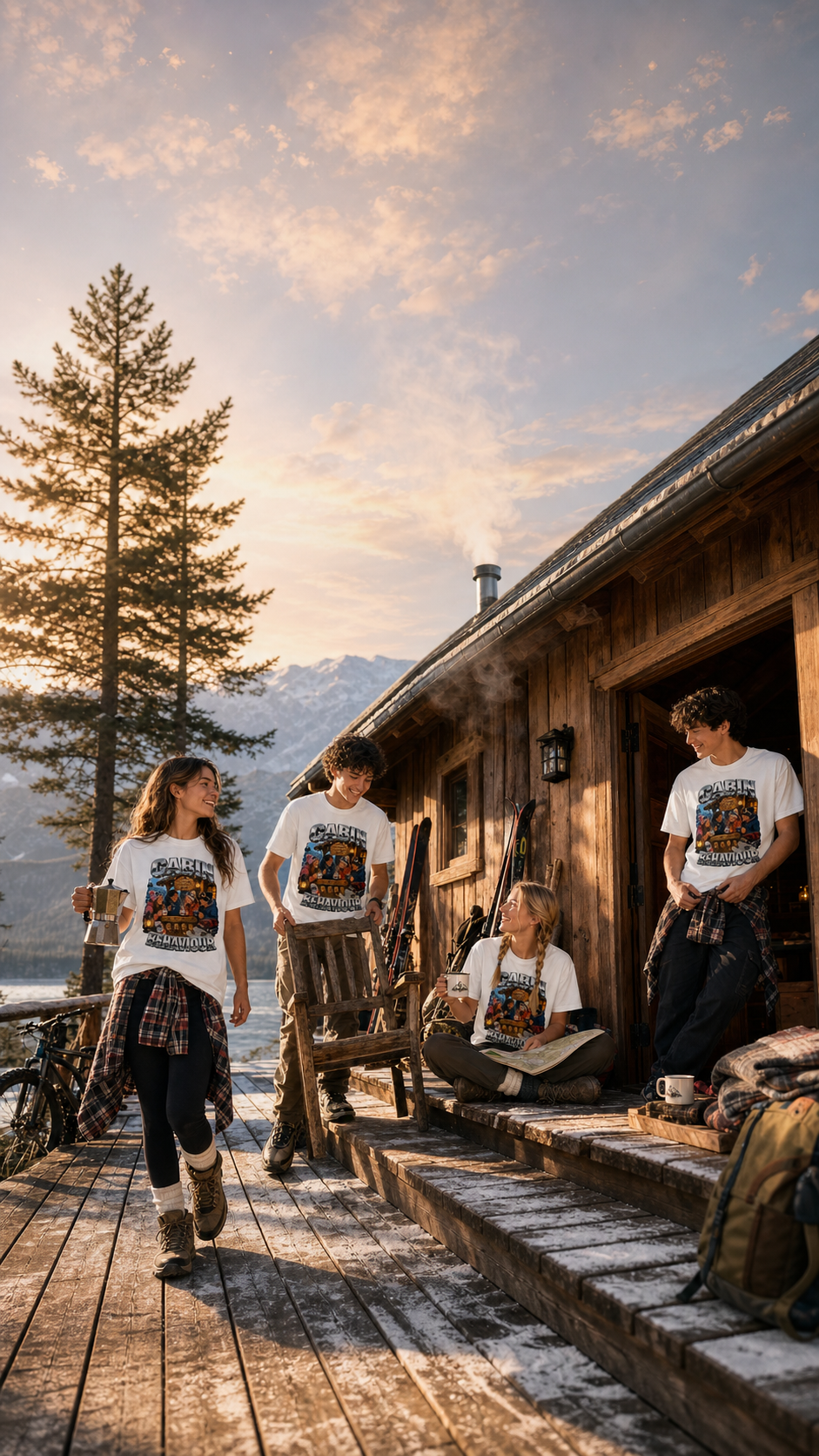 Camp Cabin T Shirts Levyo shirt visual