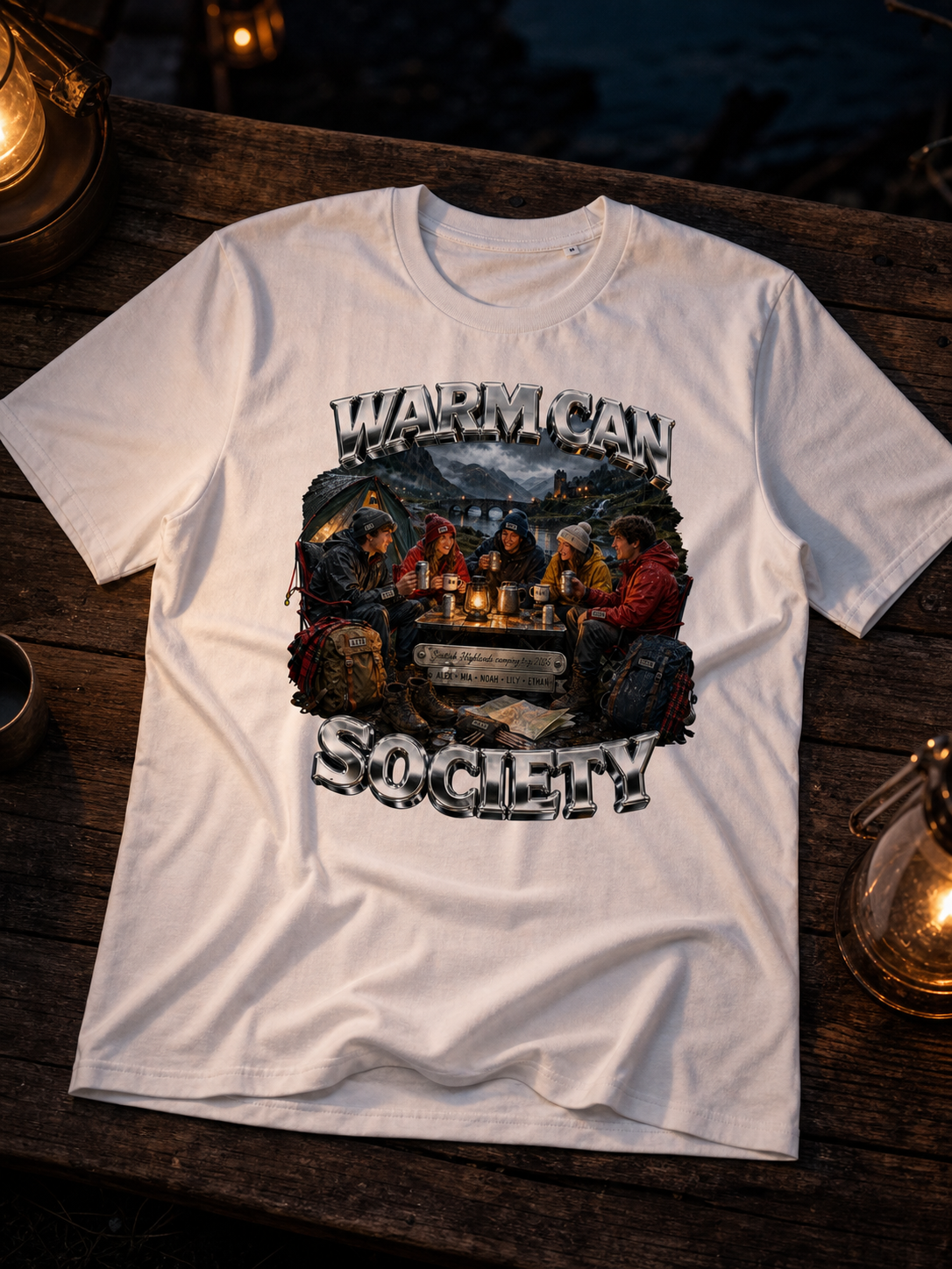 Levyo shirt visual for camping trip t shirts