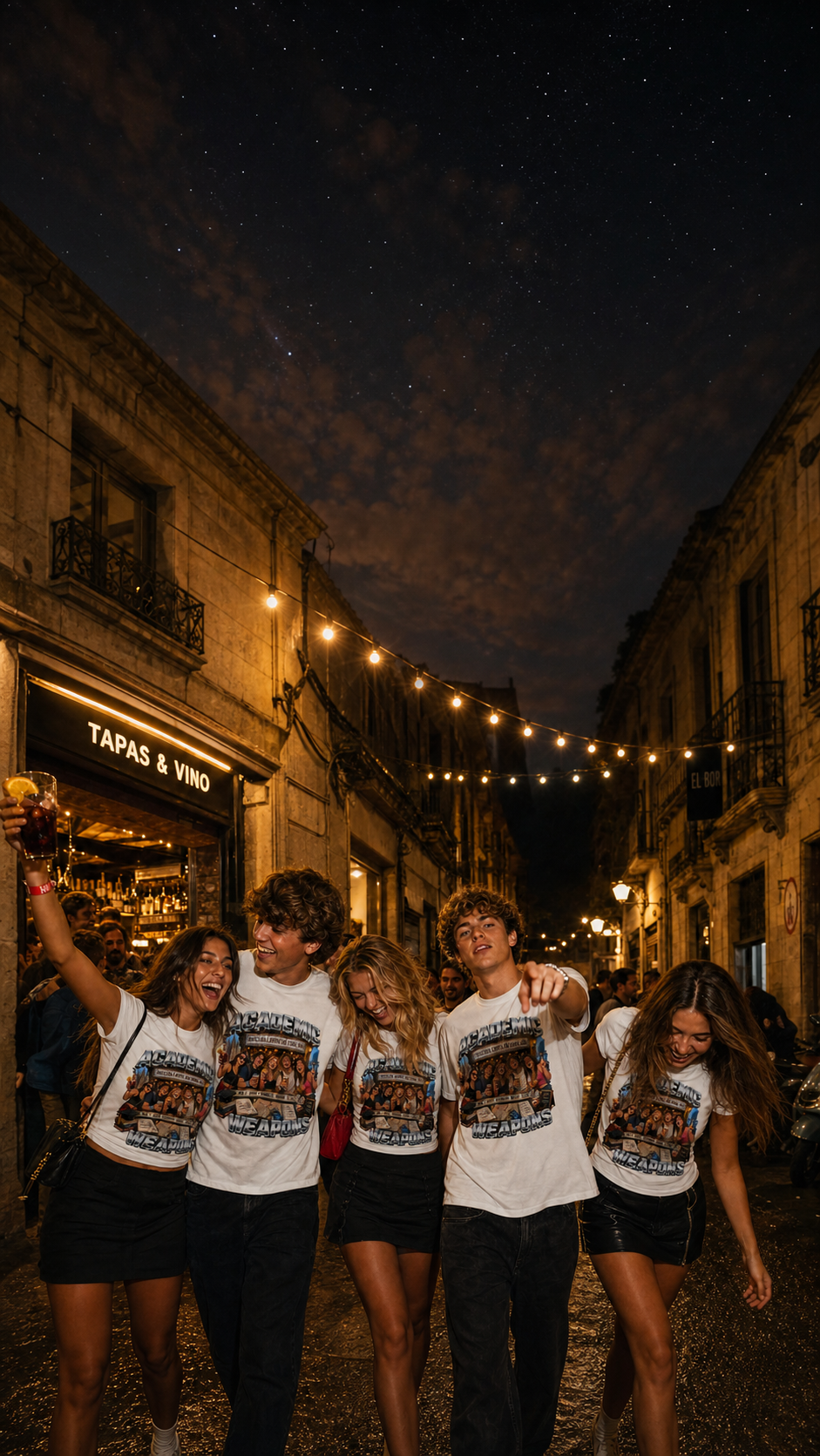 Campus BAR Crawl T Shirts Levyo shirt visual