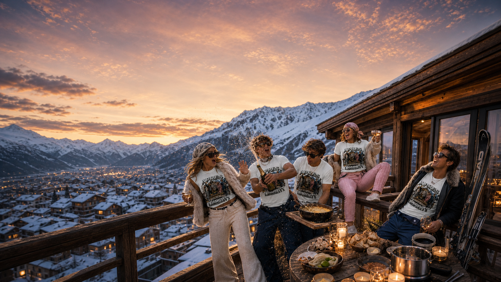 Chalet Crew T Shirts Levyo shirt visual