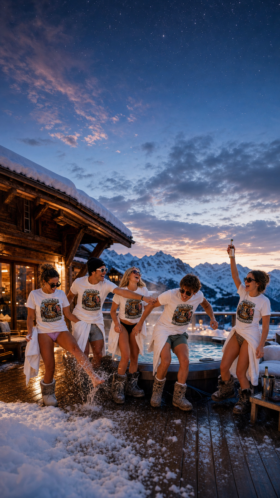 Chalet Season T Shirts Levyo shirt visual
