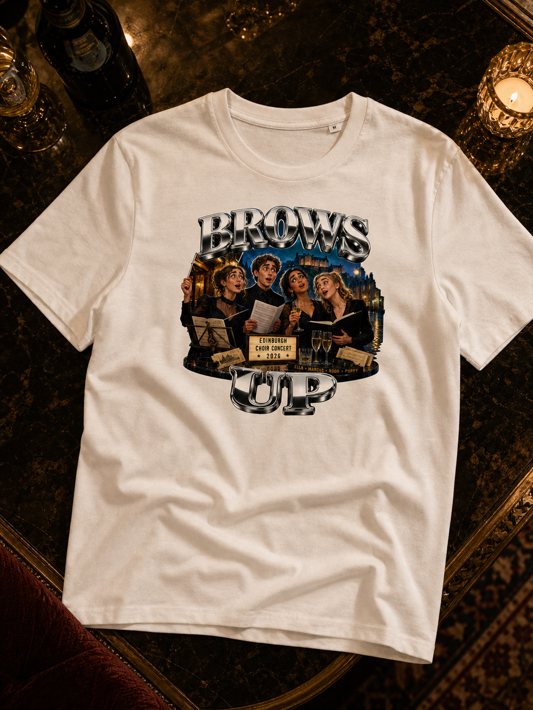 Levyo shirt visual for choir concert t shirts