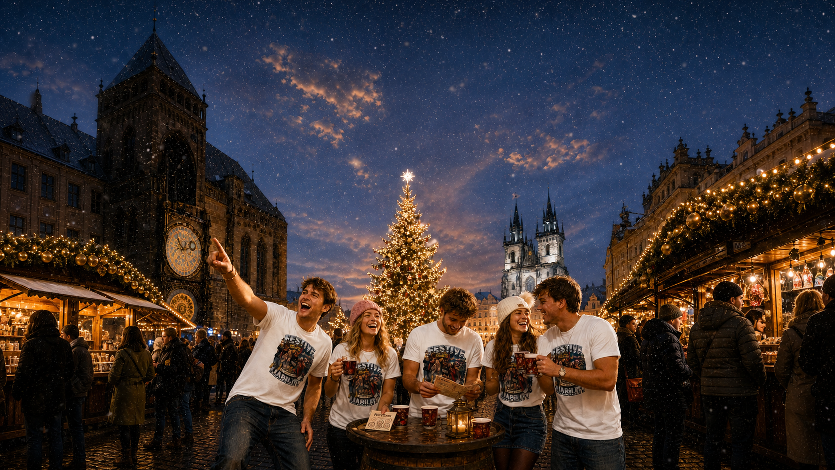 Christmas PUB Crawl T Shirts Levyo shirt visual