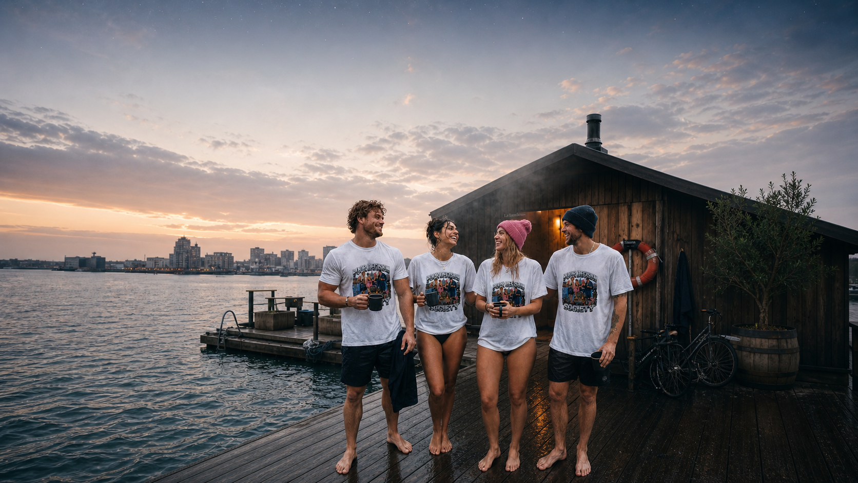 Cold Water DIP Club T Shirts Levyo shirt visual