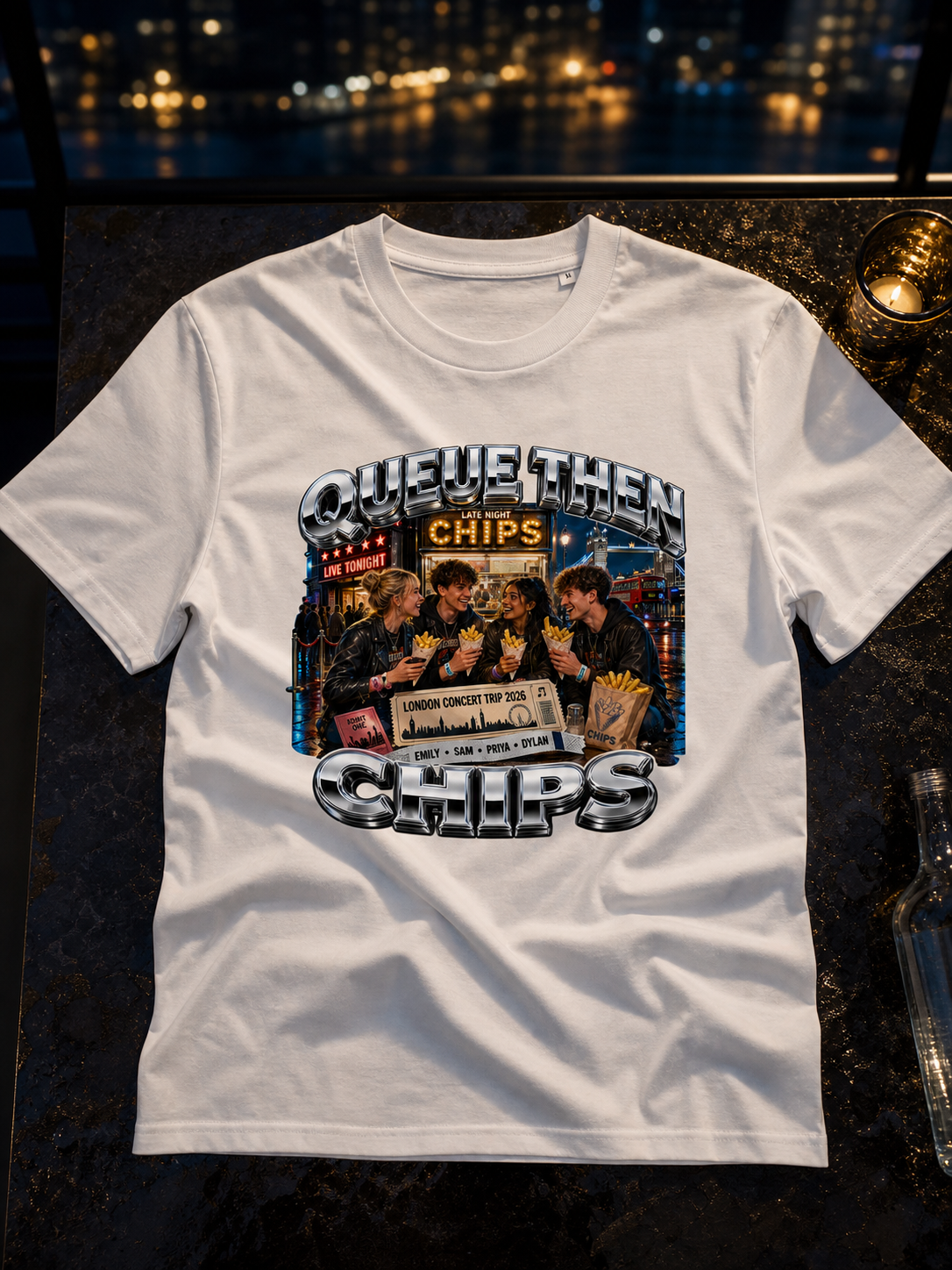 Levyo shirt visual for concert trip t shirts