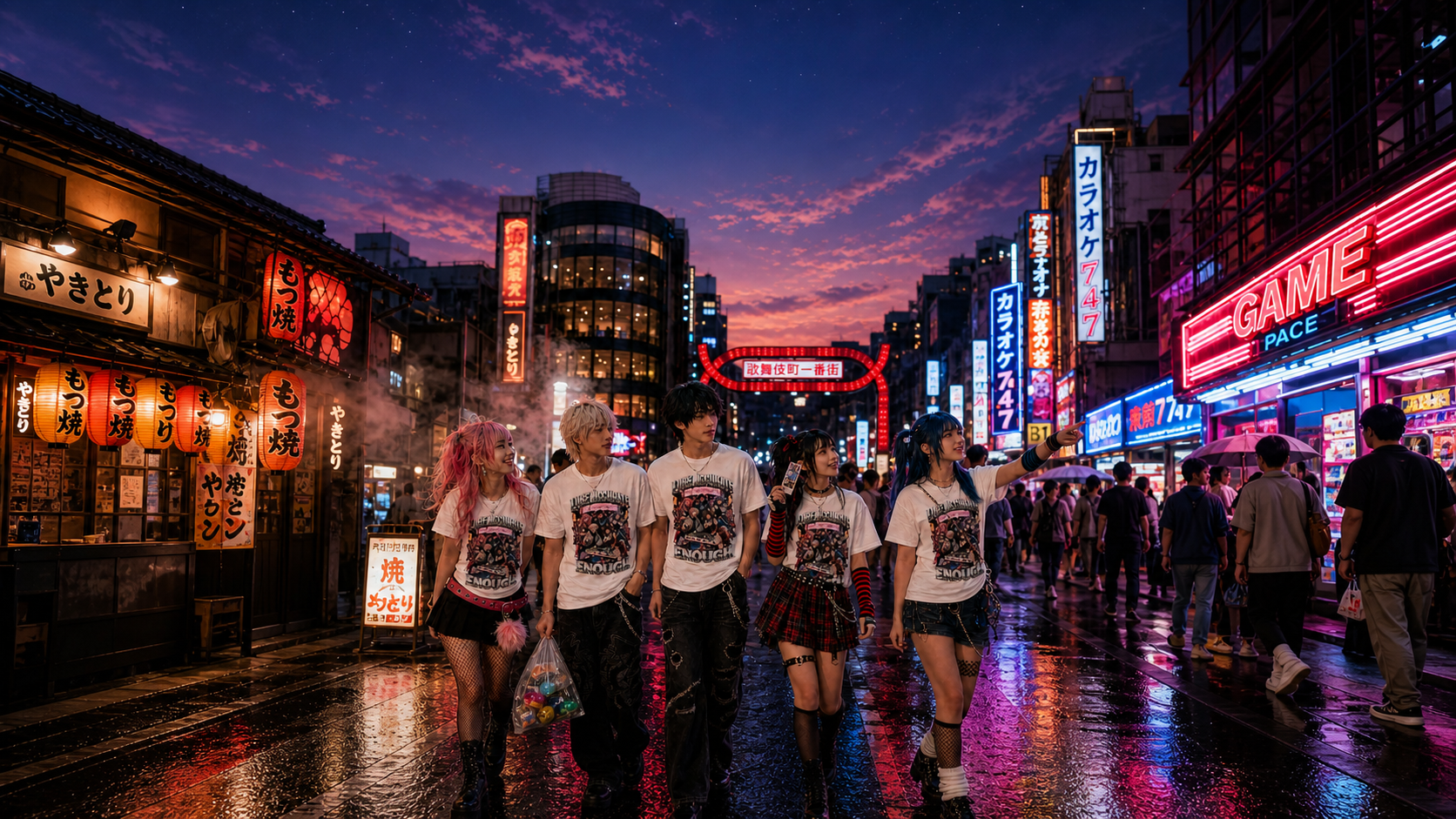 Cosplay Group T Shirts Levyo shirt visual
