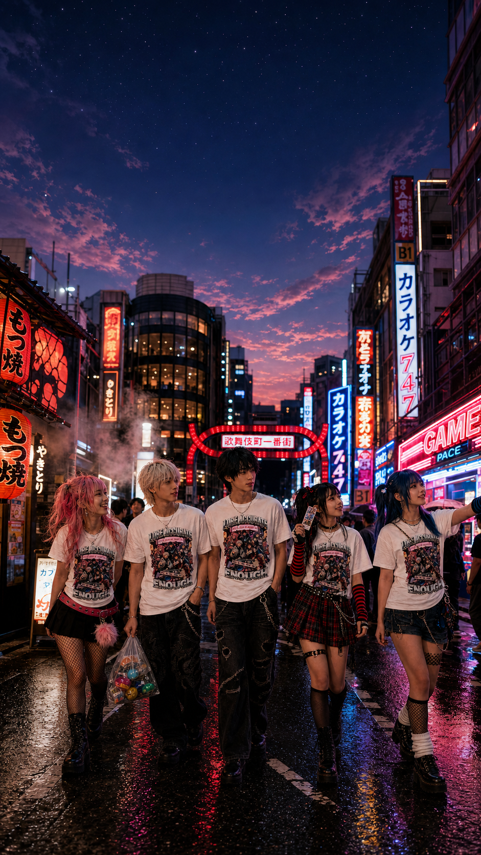 Cosplay Group T Shirts Levyo shirt visual
