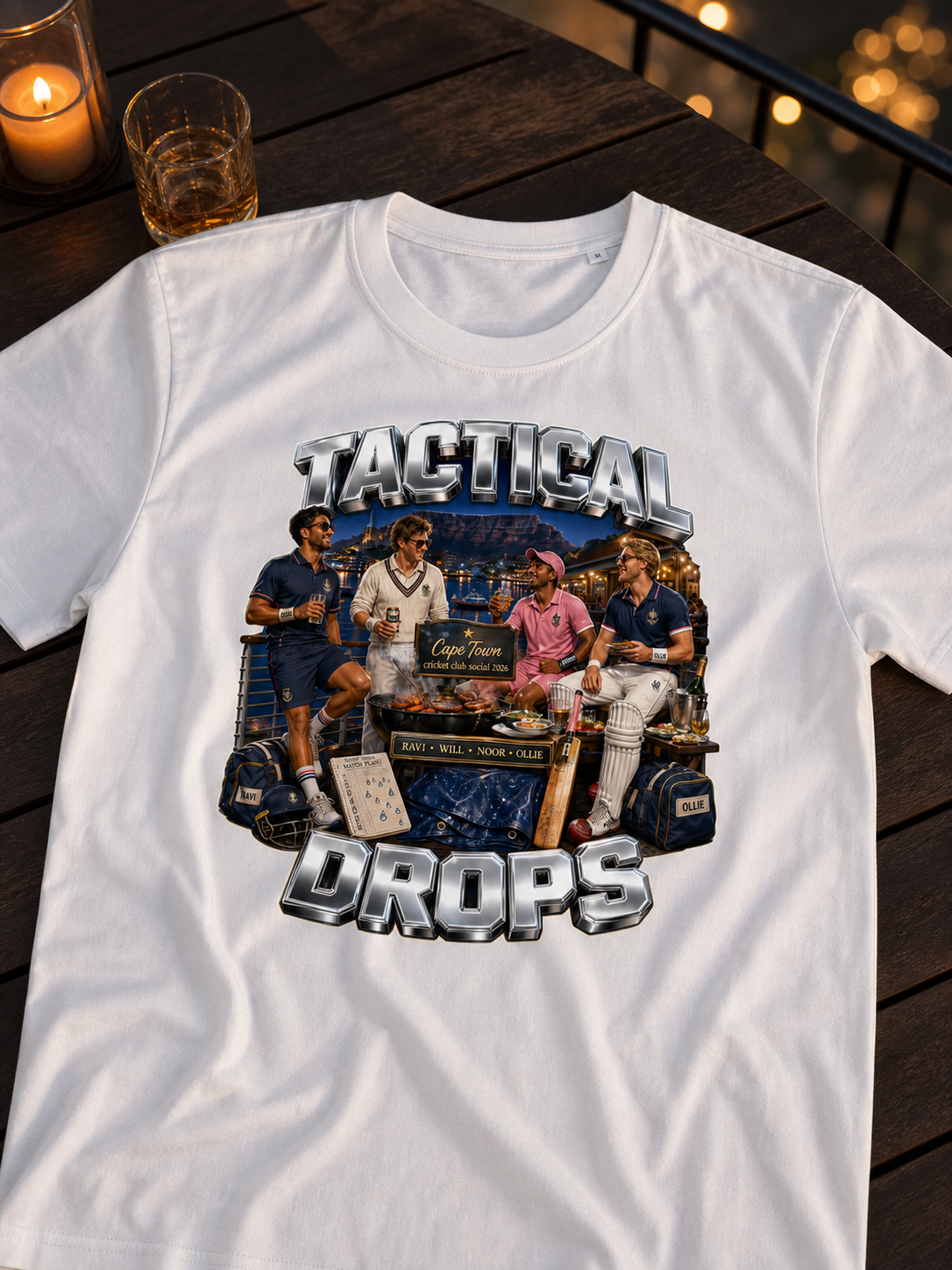 Levyo shirt visual for cricket club social t shirts