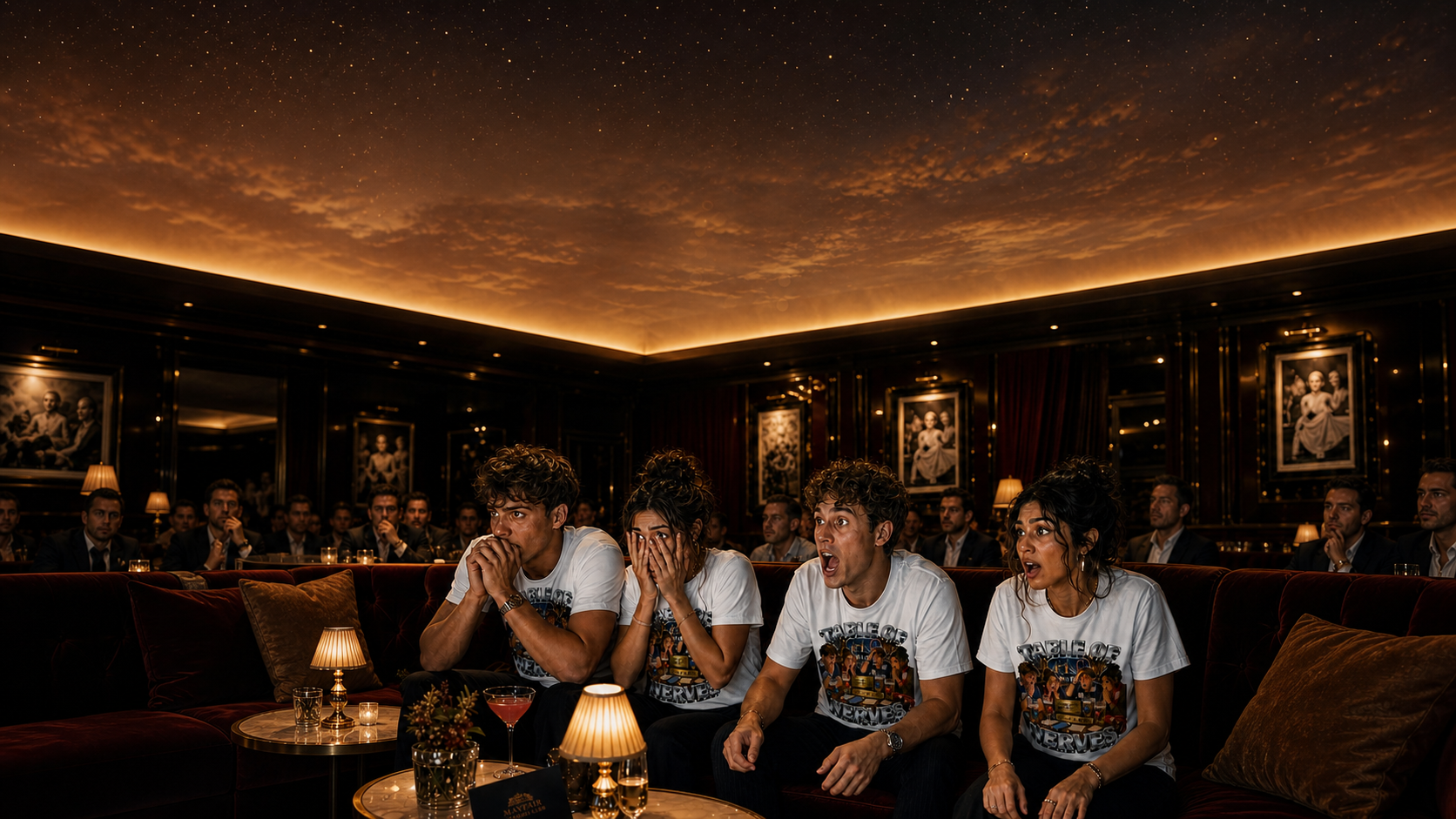 CUP Final Watch Party T Shirts Levyo shirt visual