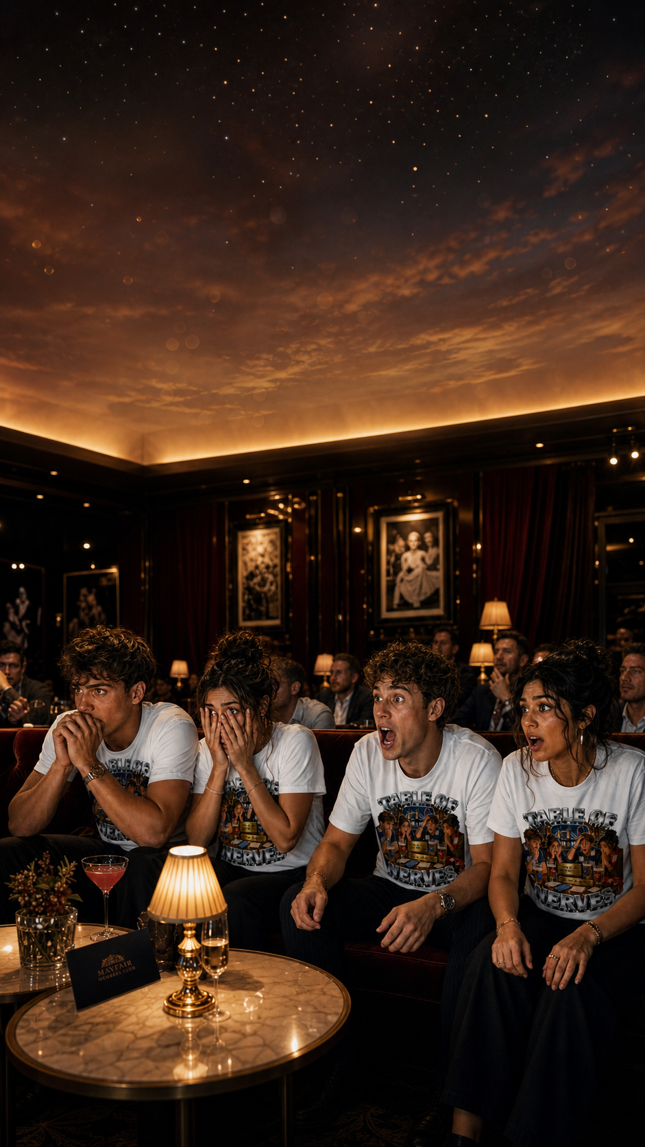 CUP Final Watch Party T Shirts Levyo shirt visual