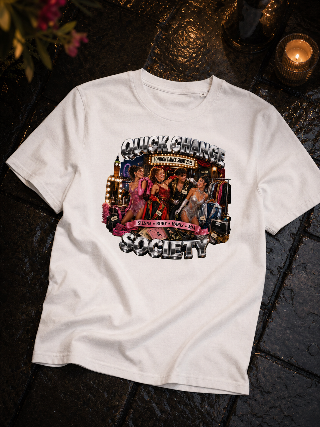 Levyo shirt visual for dance show t shirts