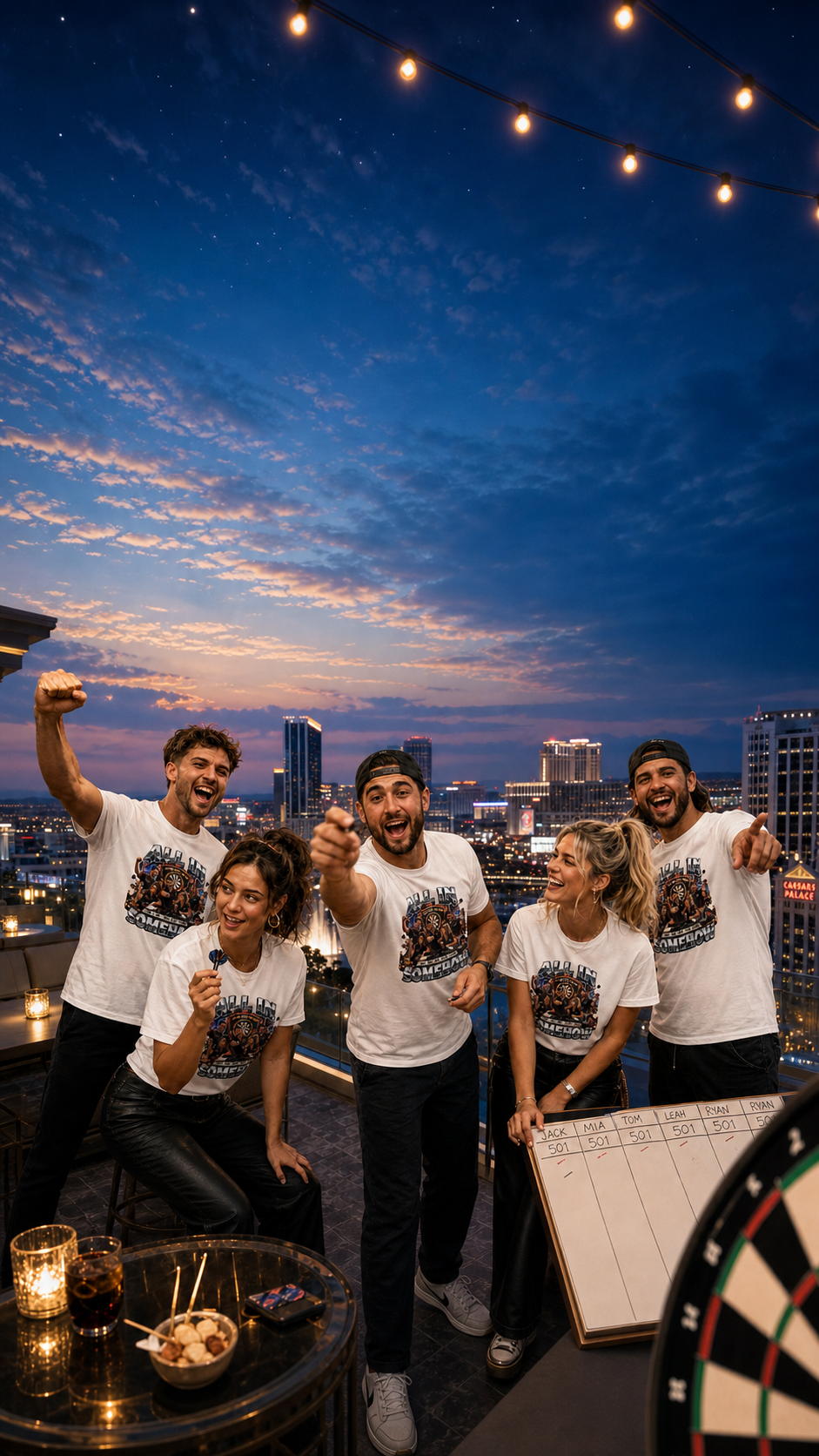 Darts Team T Shirts Levyo shirt visual