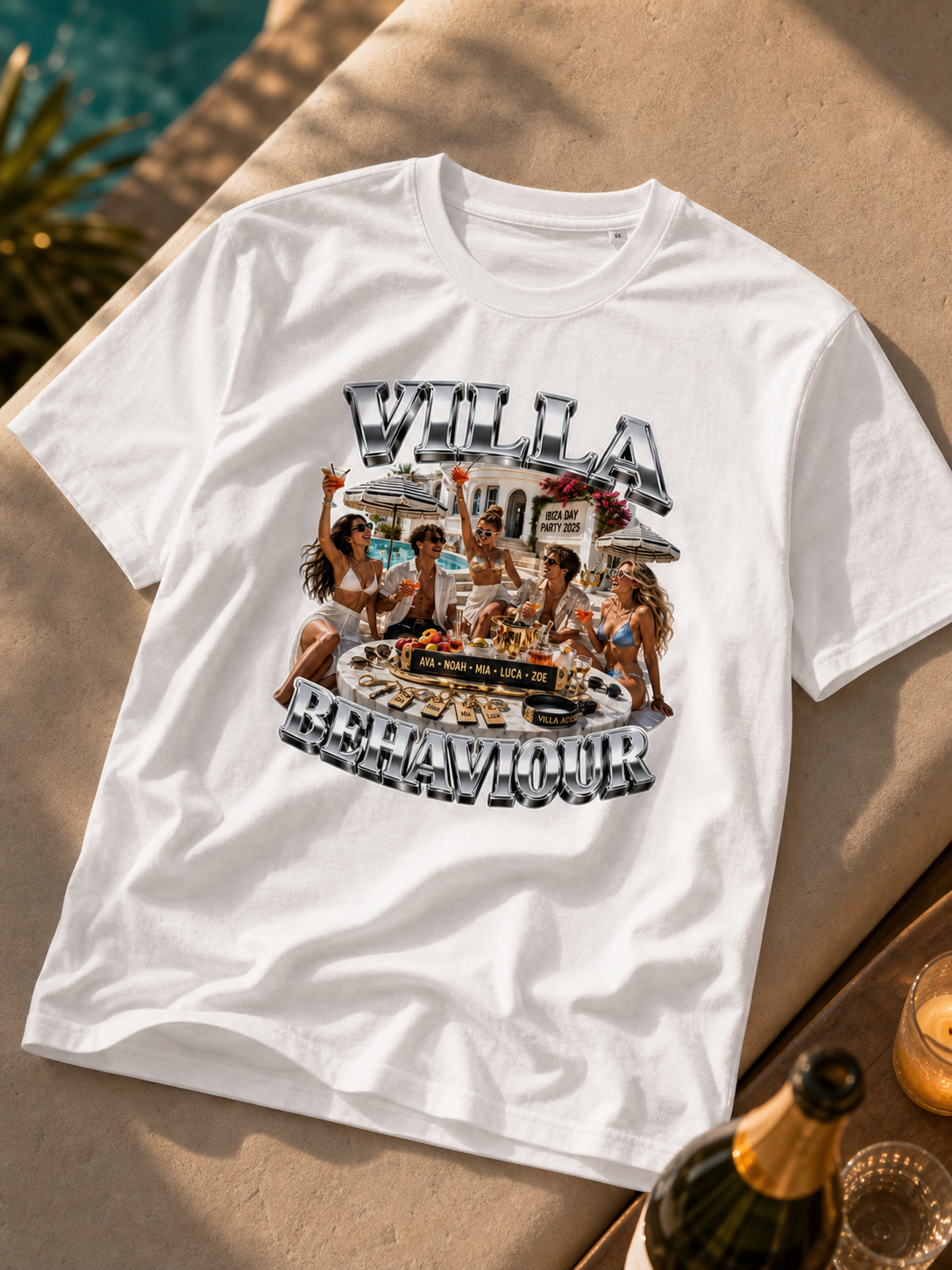 Levyo shirt visual for day party t shirts