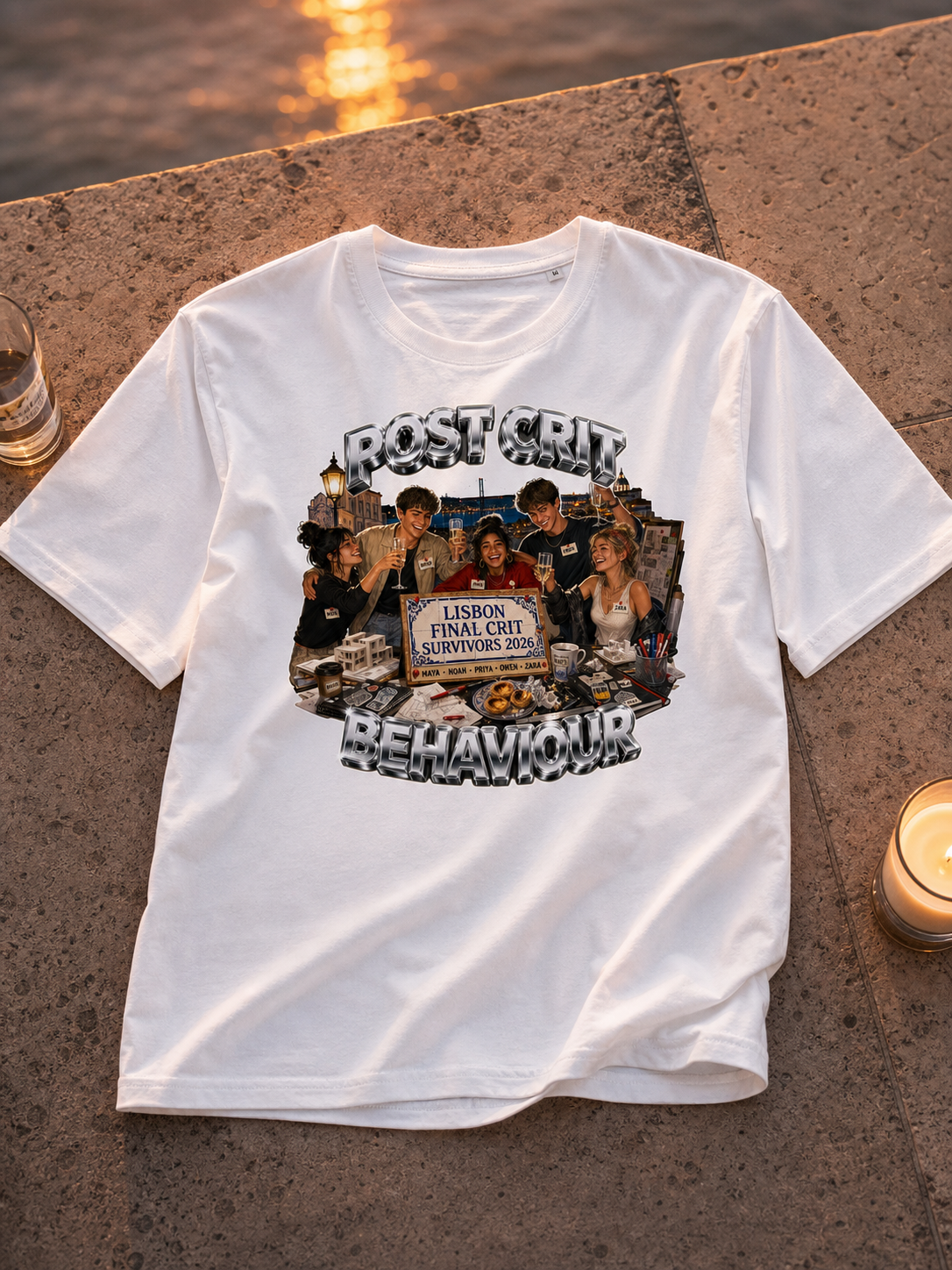 Levyo shirt visual for final crit survivors t shirts