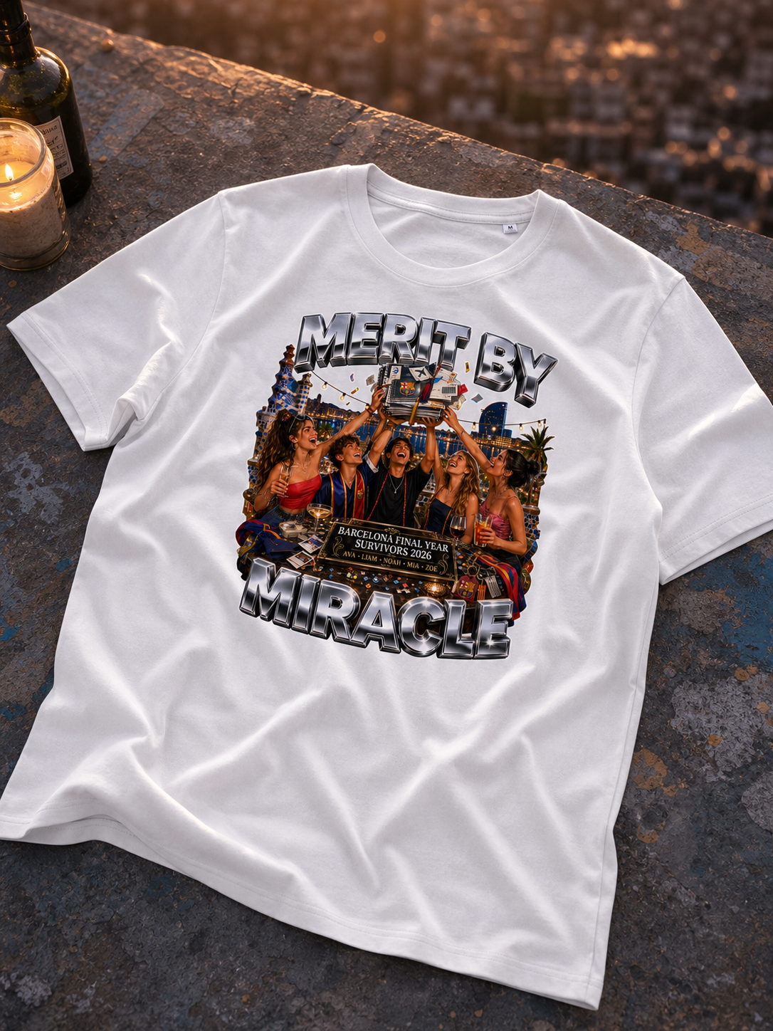 Levyo shirt visual for final year survivors t shirts