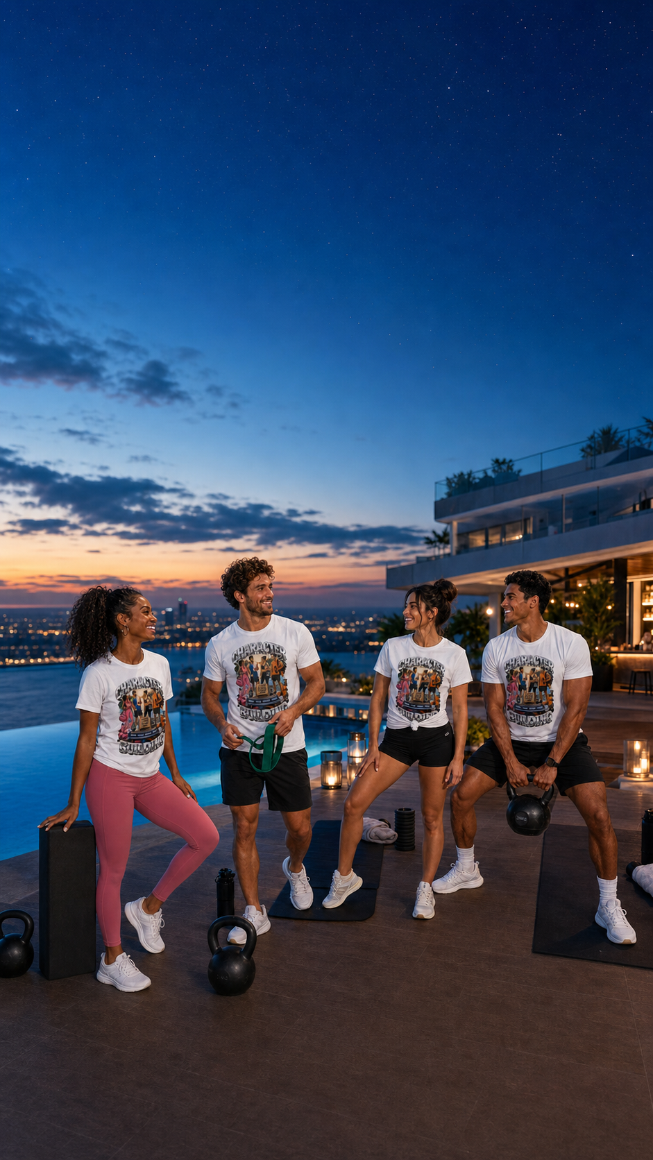 Fitness Retreat T Shirts Levyo shirt visual