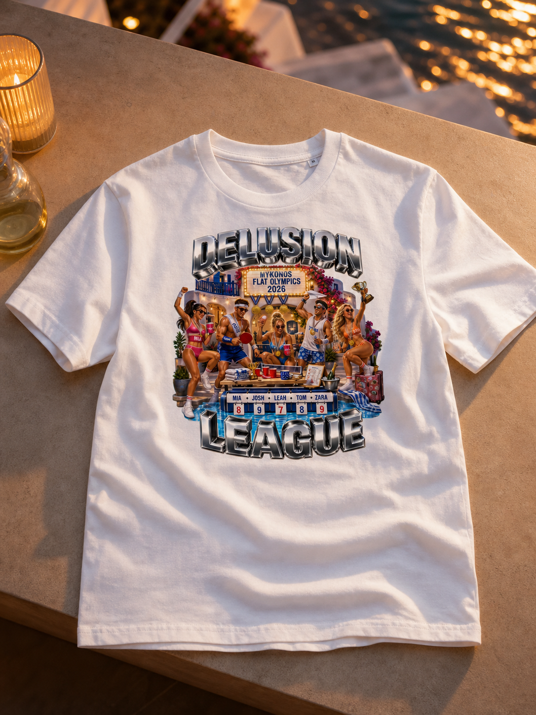 Levyo shirt visual for flat olympics t shirts