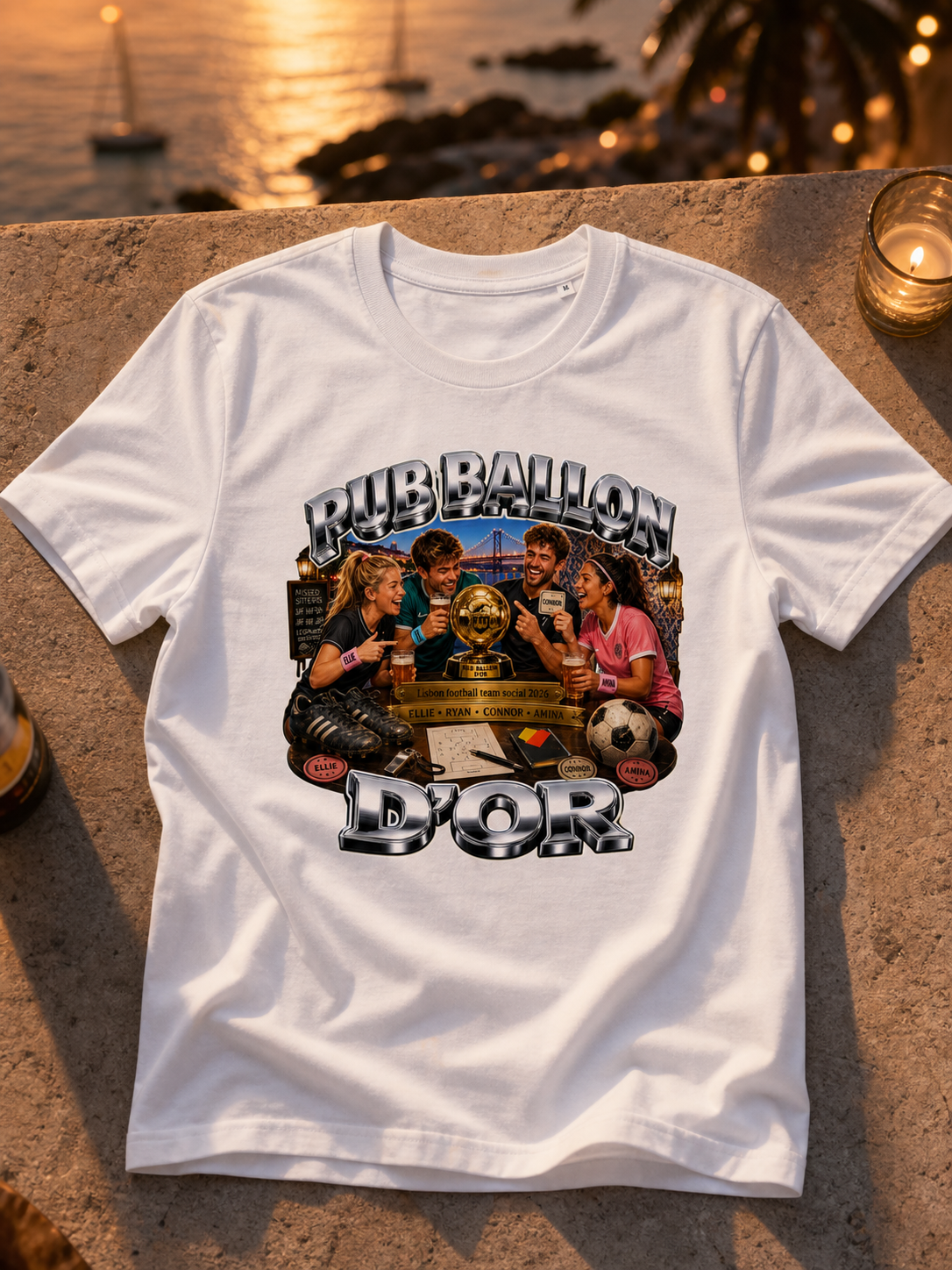 Levyo shirt visual for football team social t shirts
