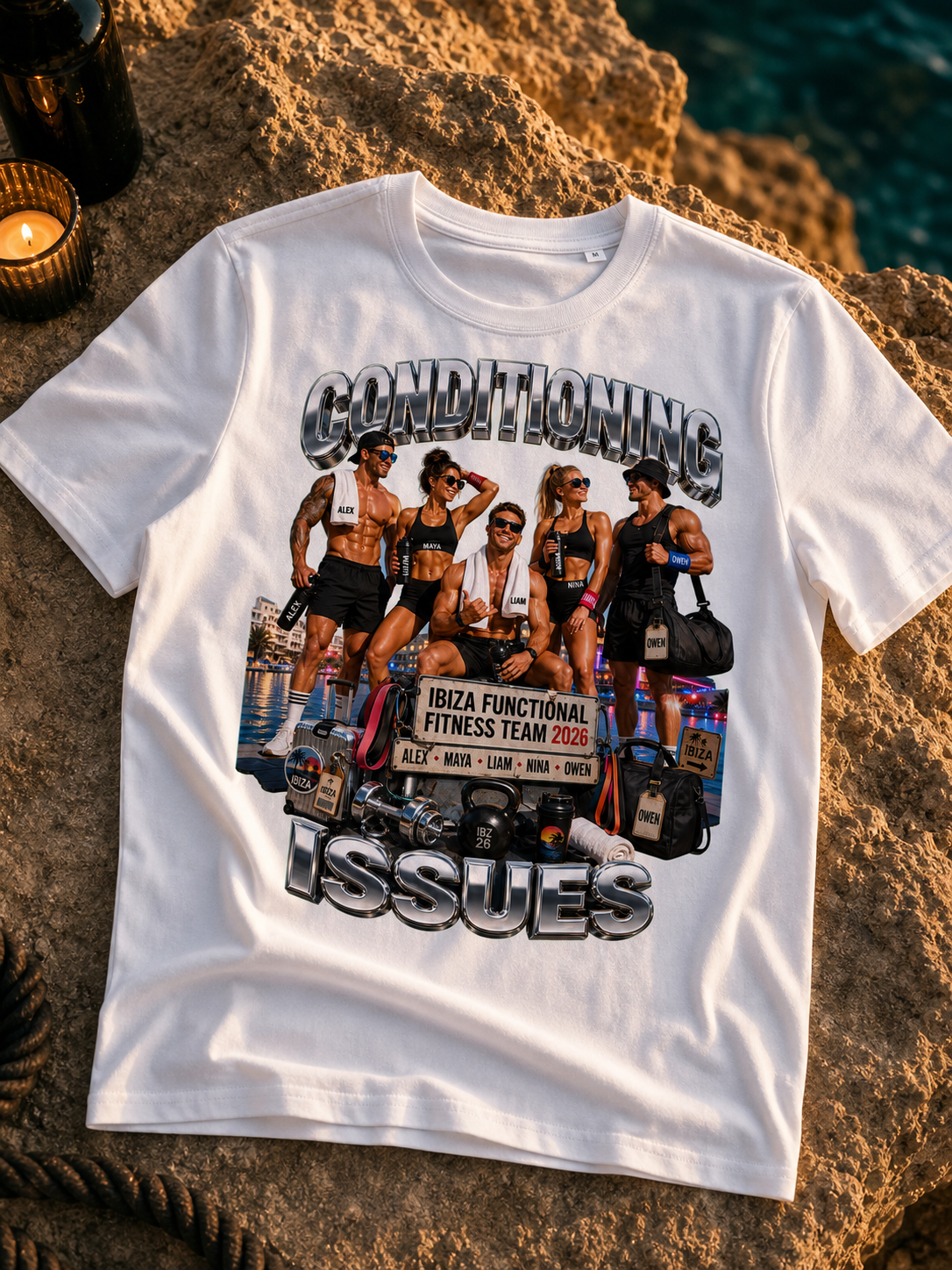 Levyo shirt visual for functional fitness team t shirts
