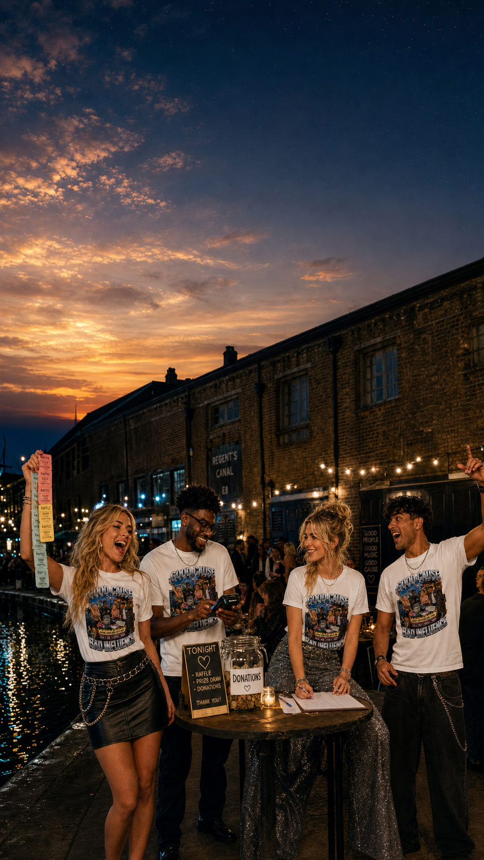 Fundraiser Party T Shirts Levyo shirt visual