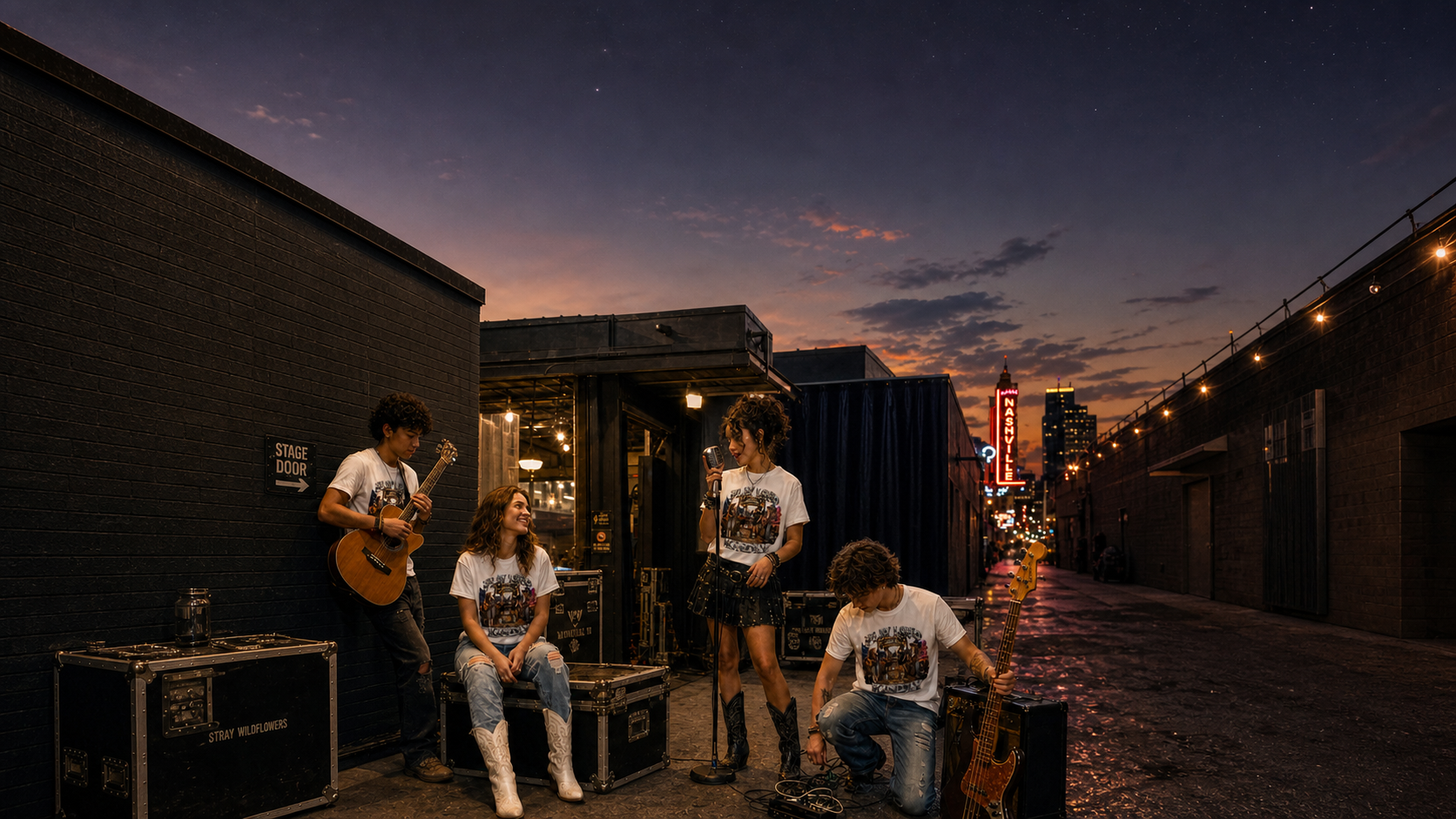 Fundraising Concert T Shirts Levyo shirt visual