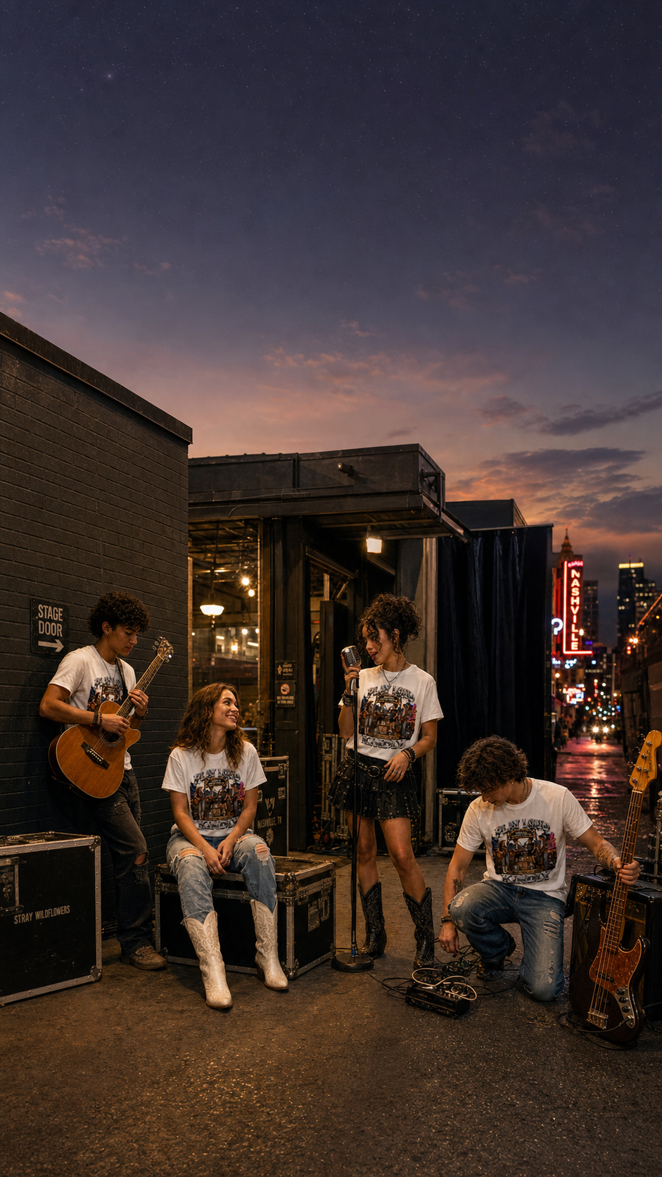 Fundraising Concert T Shirts Levyo shirt visual