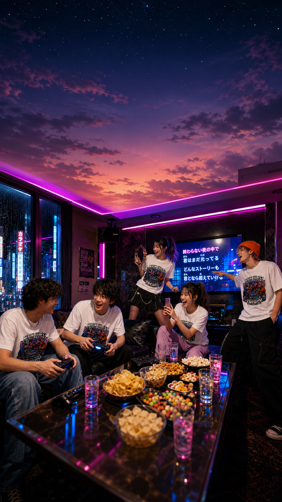 Gaming Night T Shirts Levyo shirt visual