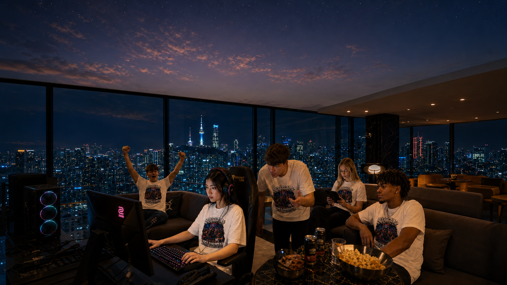 Gaming Team T Shirts Levyo shirt visual