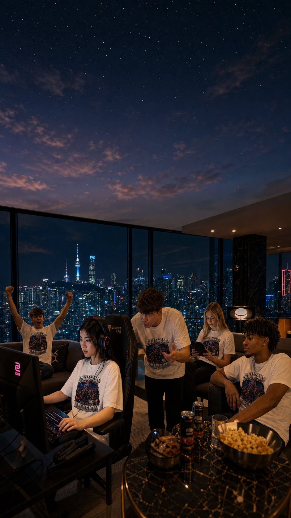 Gaming Team T Shirts Levyo shirt visual
