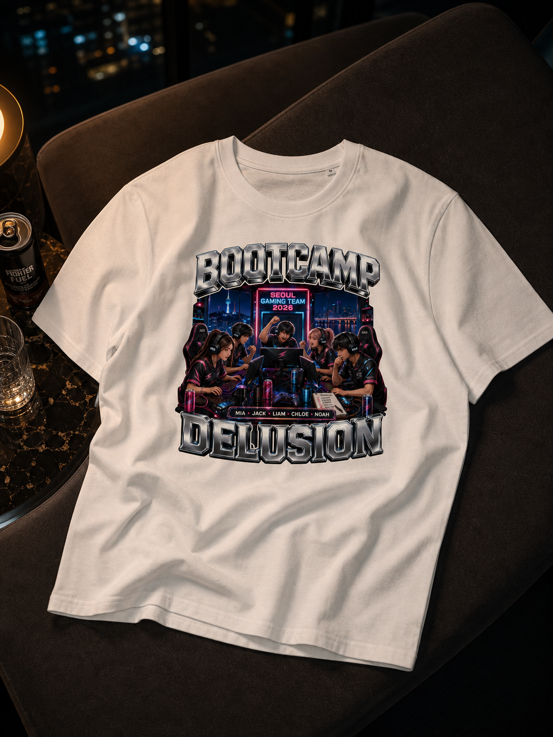 Levyo shirt visual for gaming team t shirts