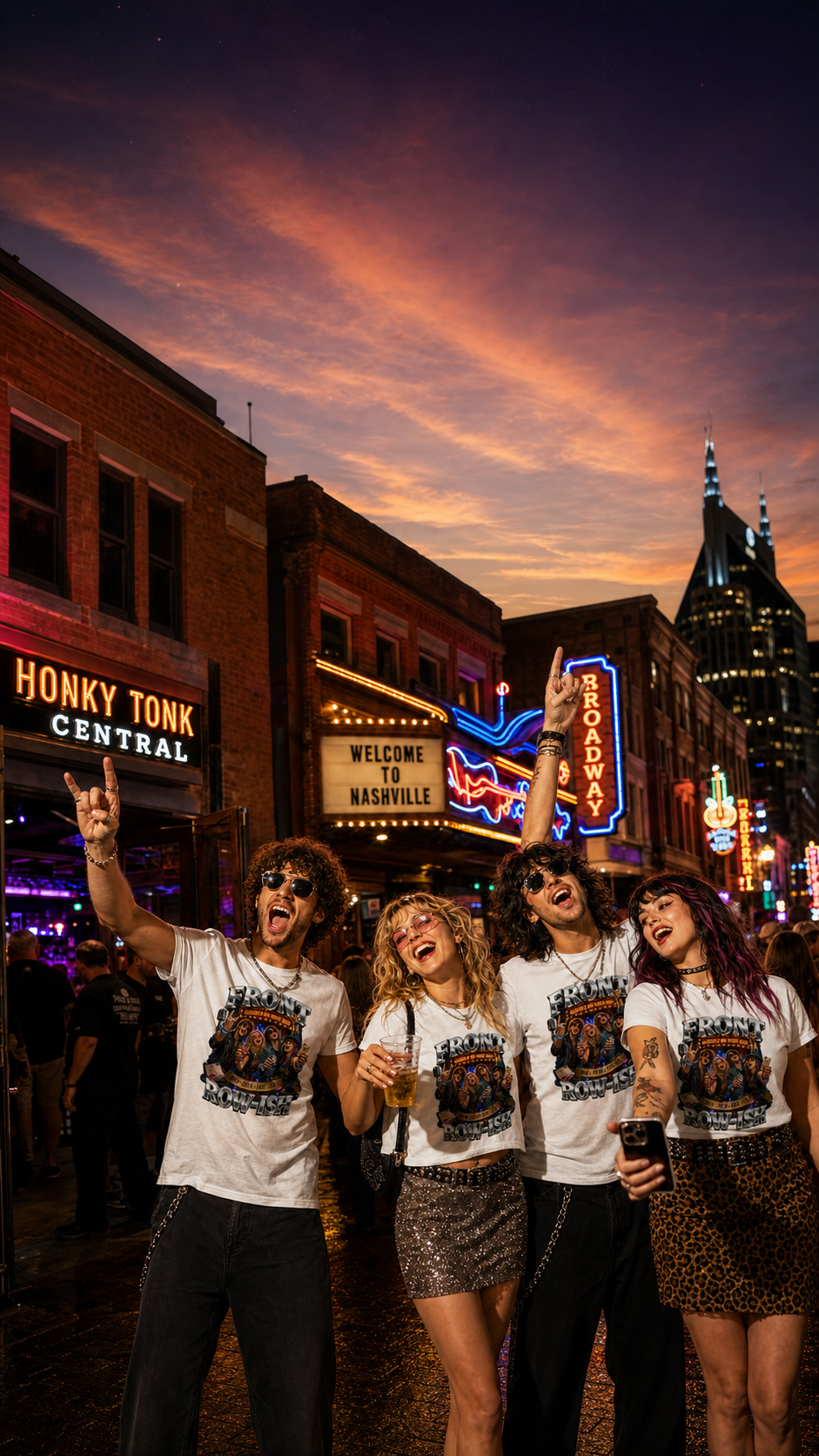 GIG Night T Shirts Levyo shirt visual