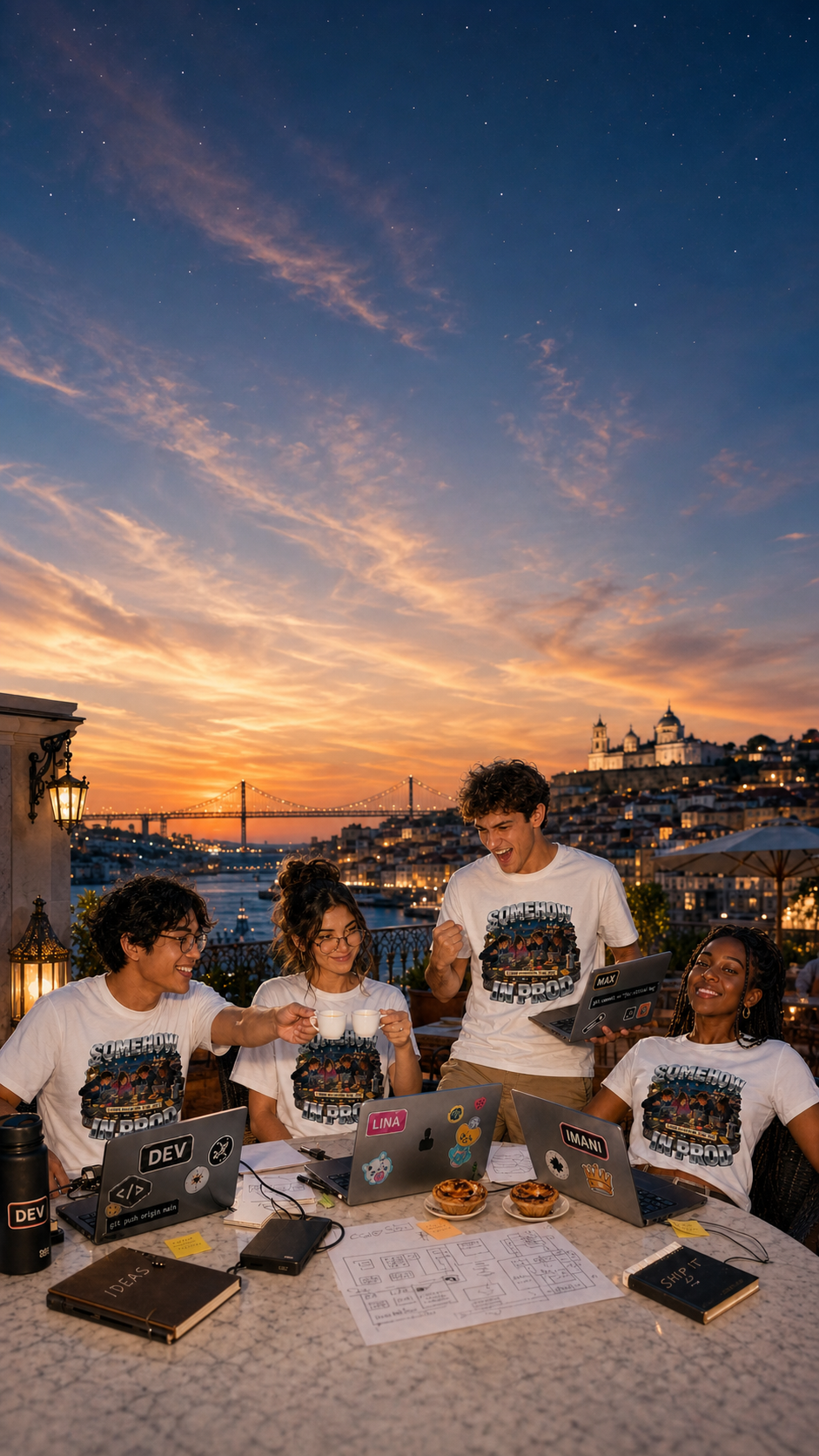 Hackathon Team T Shirts Levyo shirt visual