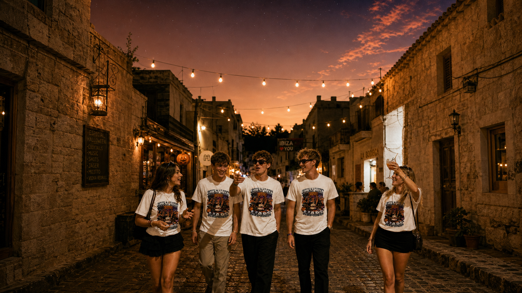 Halloween BAR Crawl T Shirts Levyo shirt visual
